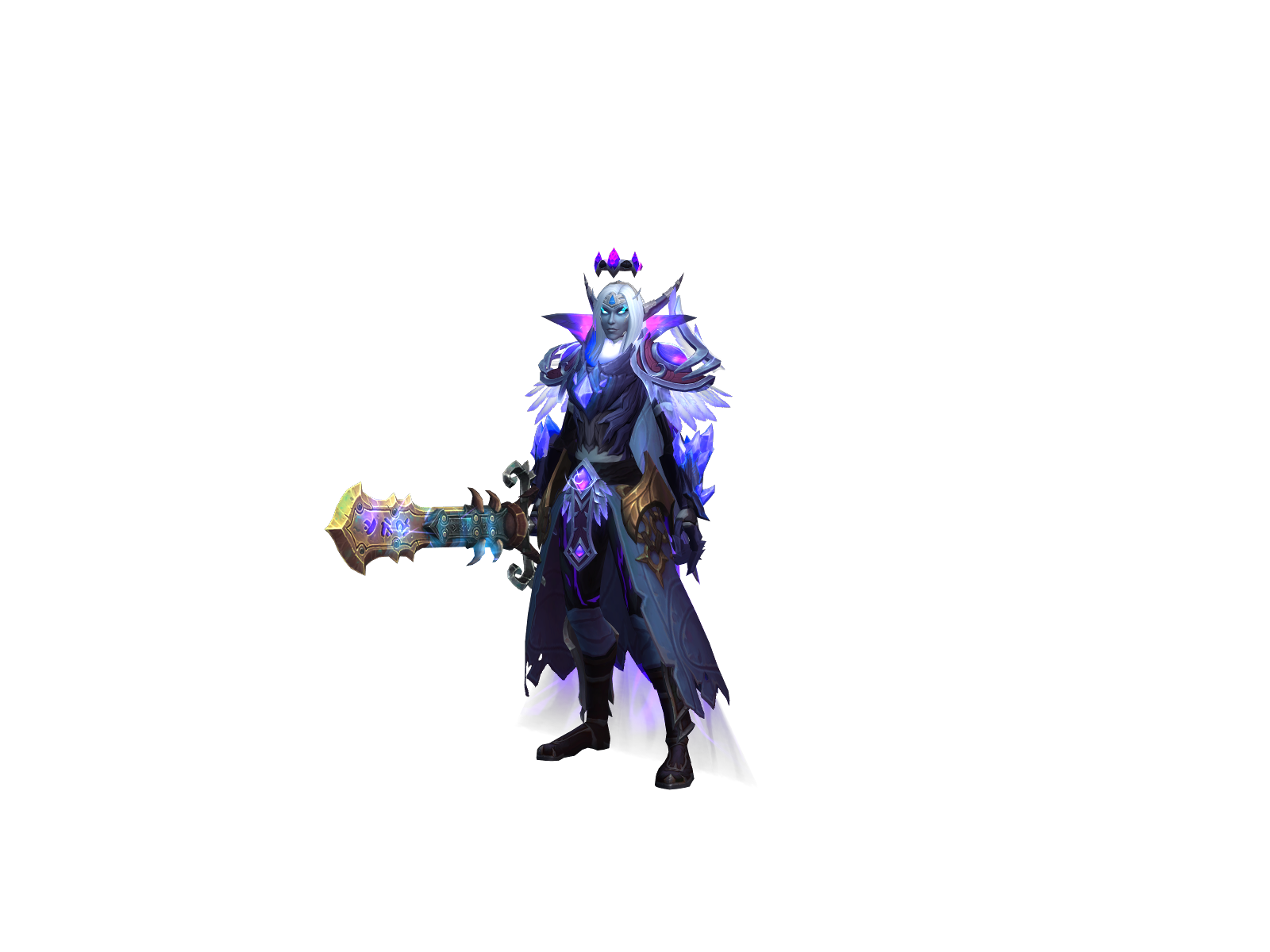 Silkfrost 3D character render