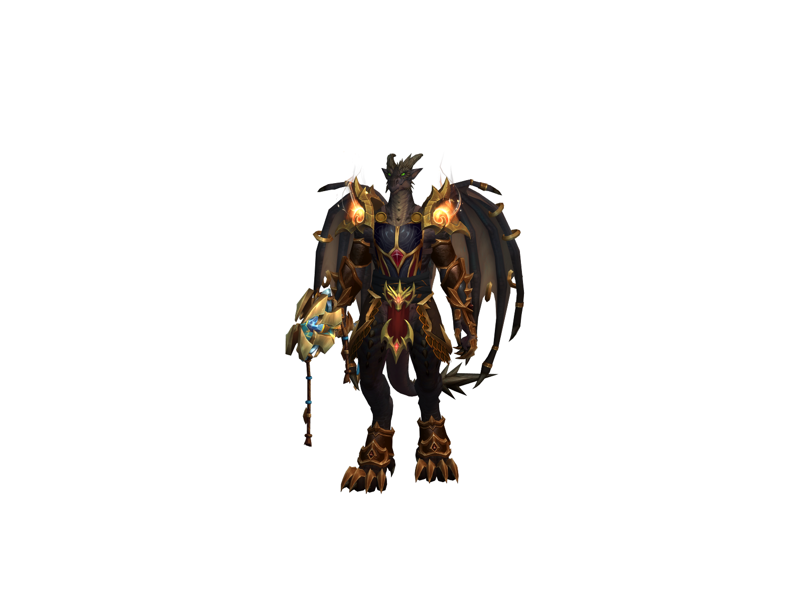 Jorrah 3D character render