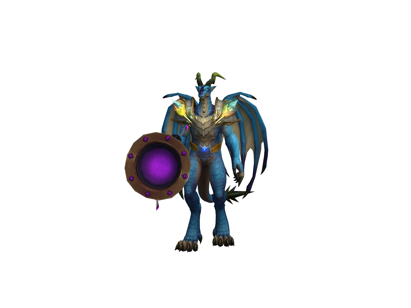 Shurakai 3D character render