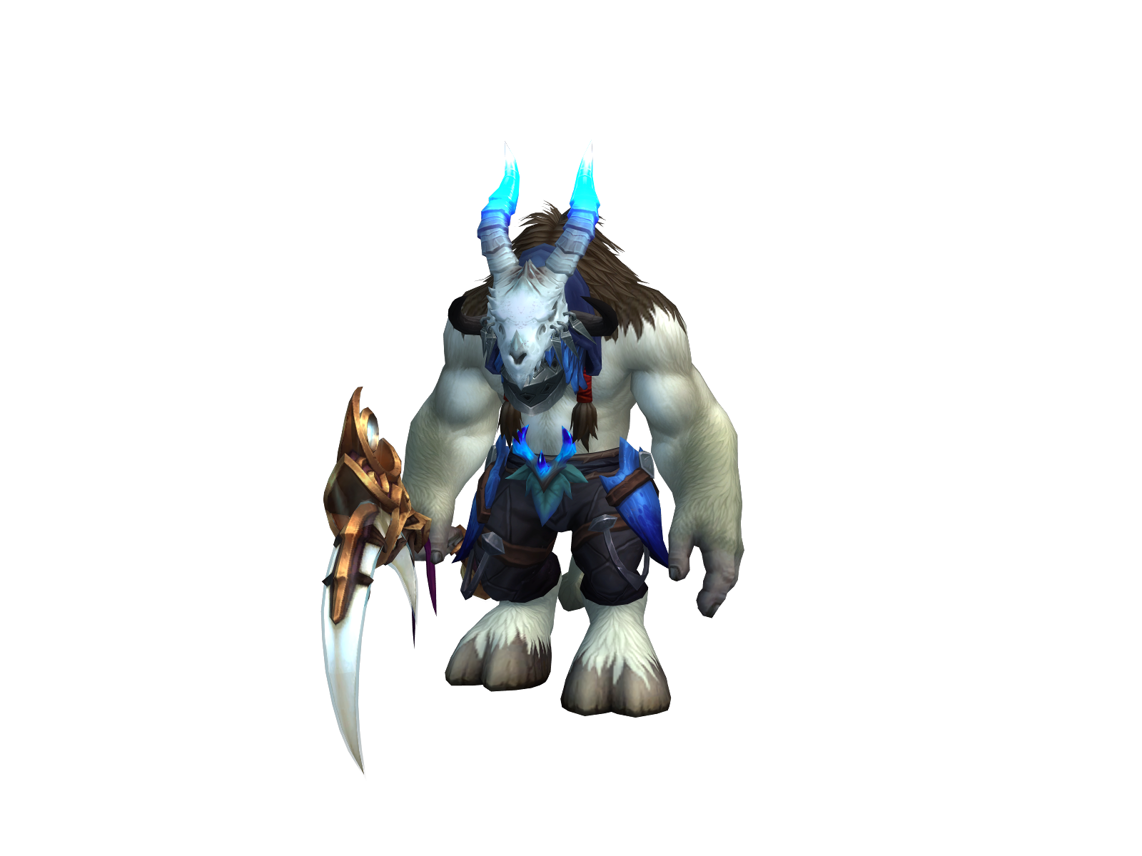 Bulltime 3D character render