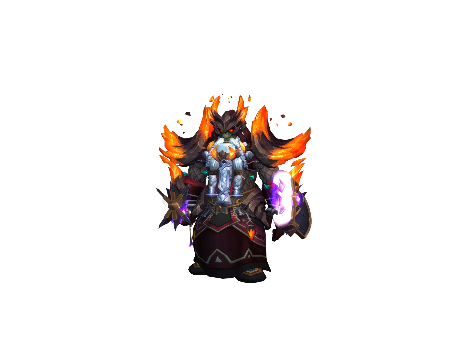 Bramblebeard 3D character render
