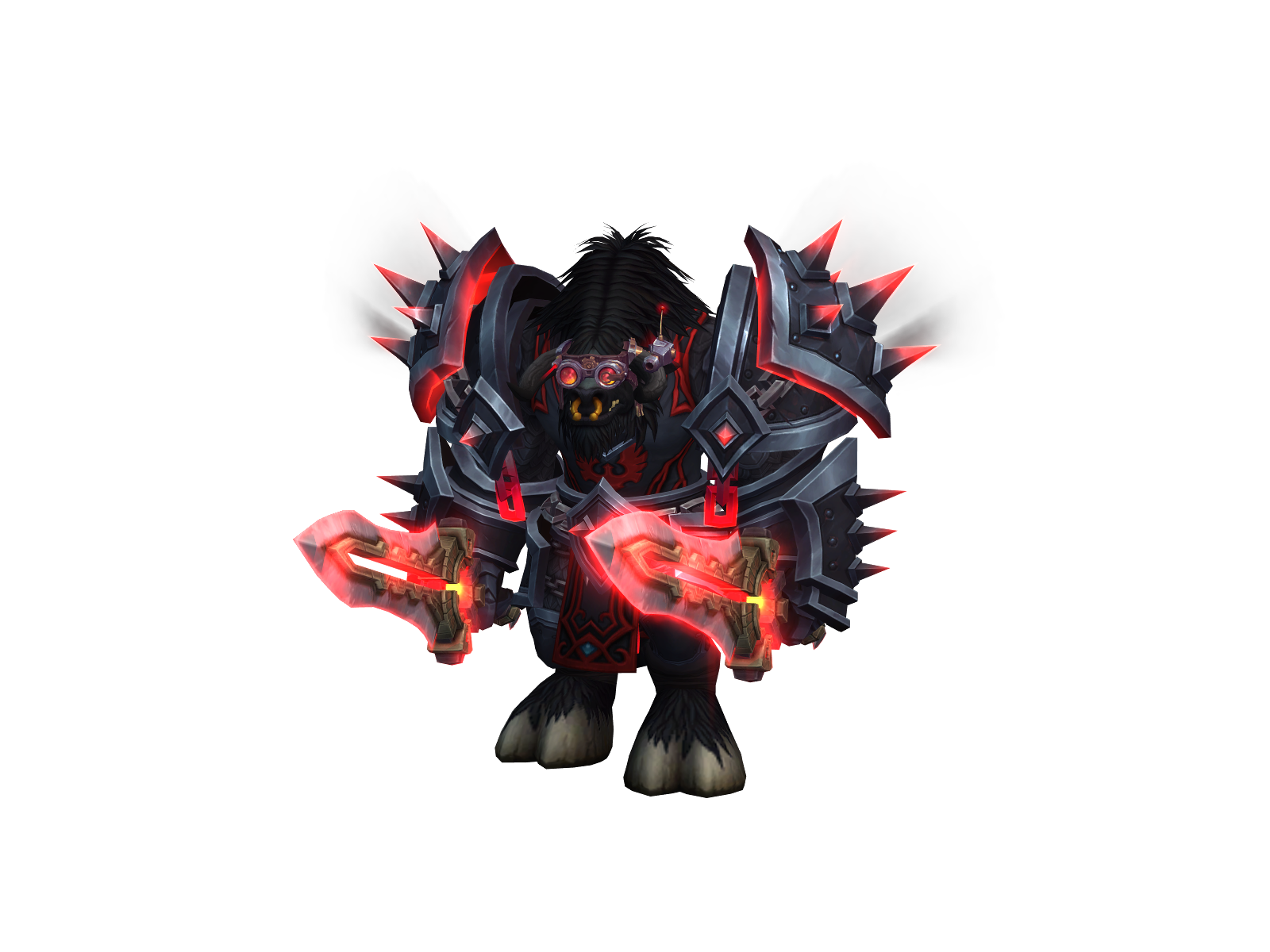 Ragefoam 3D character render