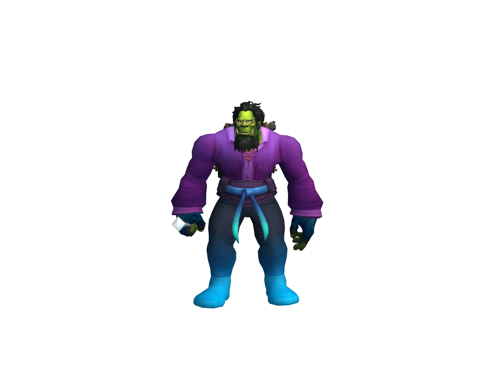 Bigvqoffdamp 3D character render