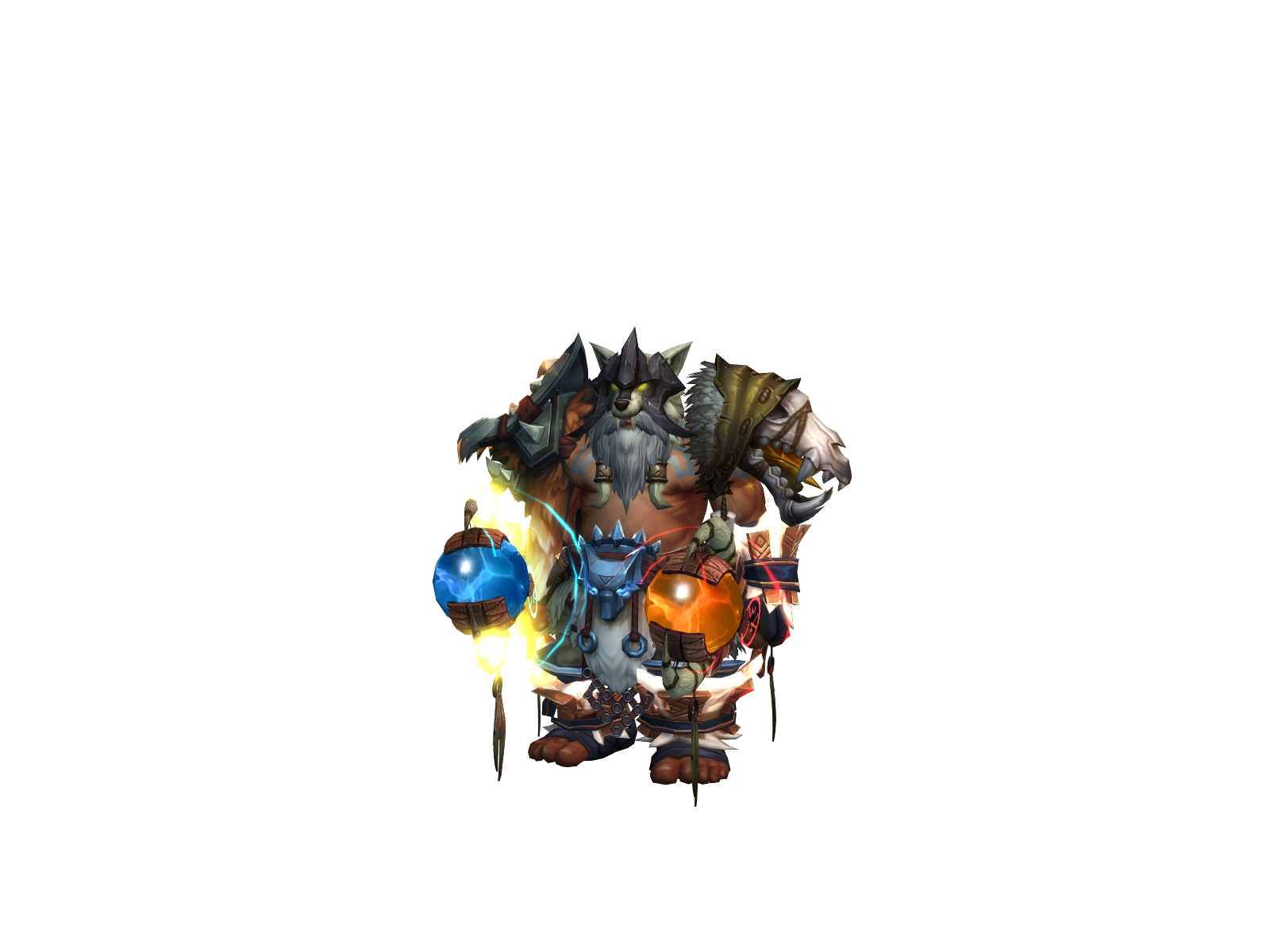 Hephron 3D character render