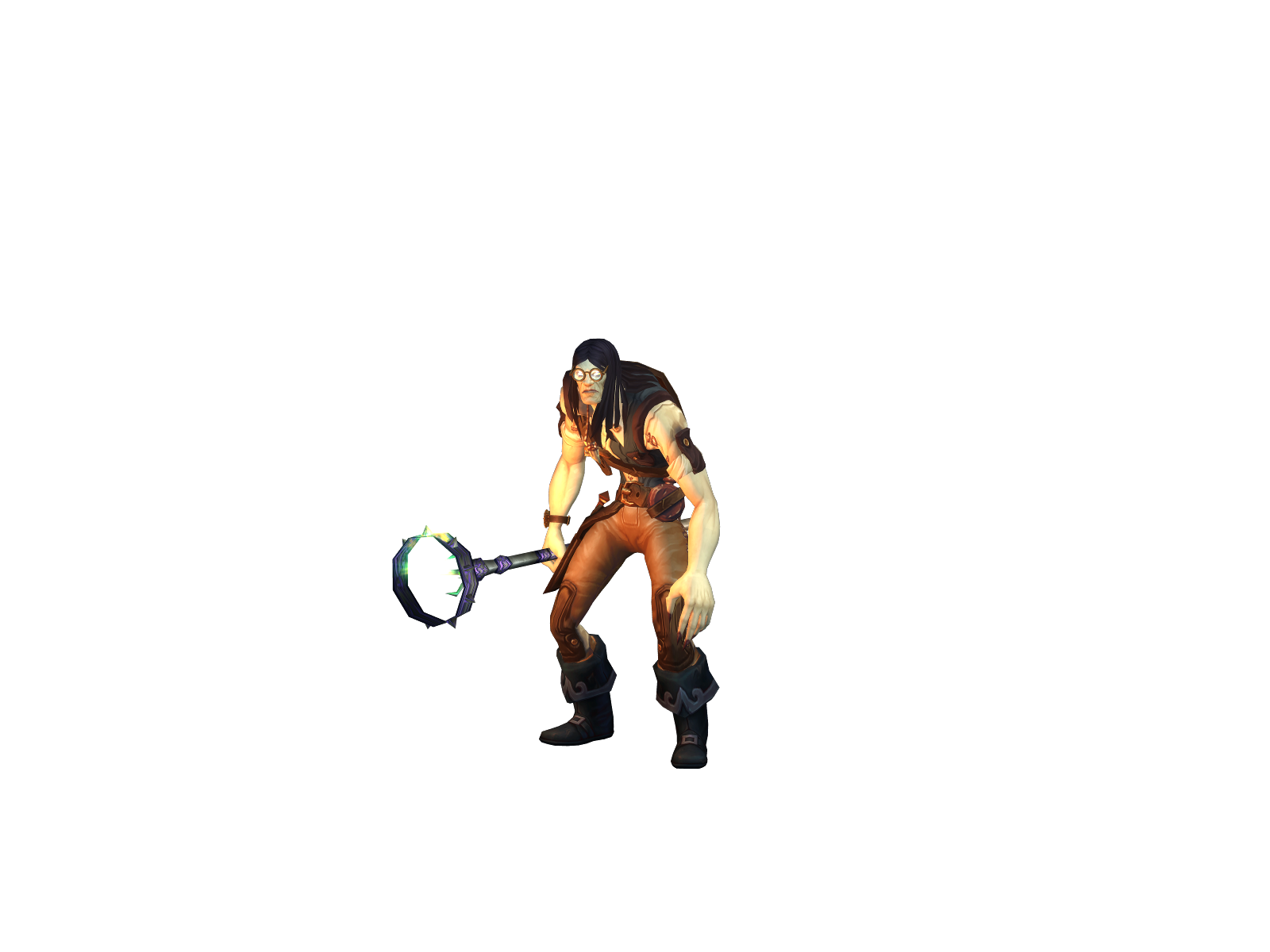 Mirts 3D character render