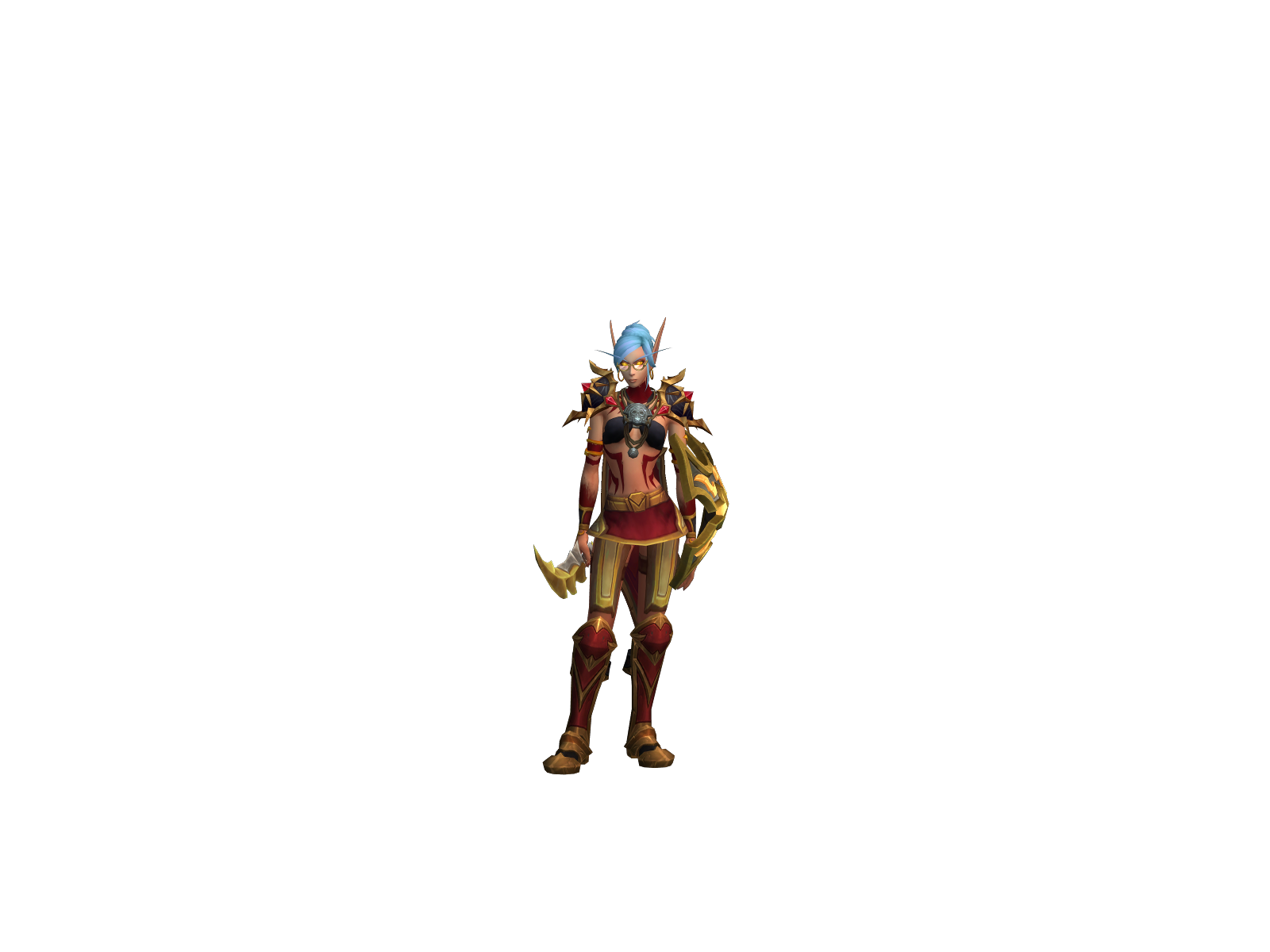 Melinablanco 3D character render
