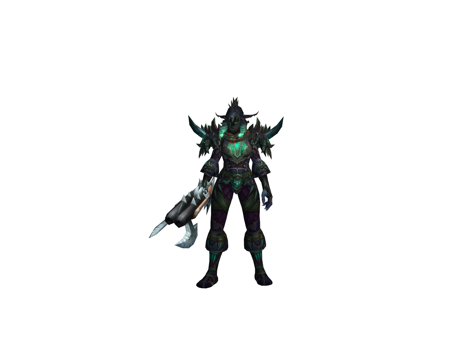 Bowlutal 3D character render