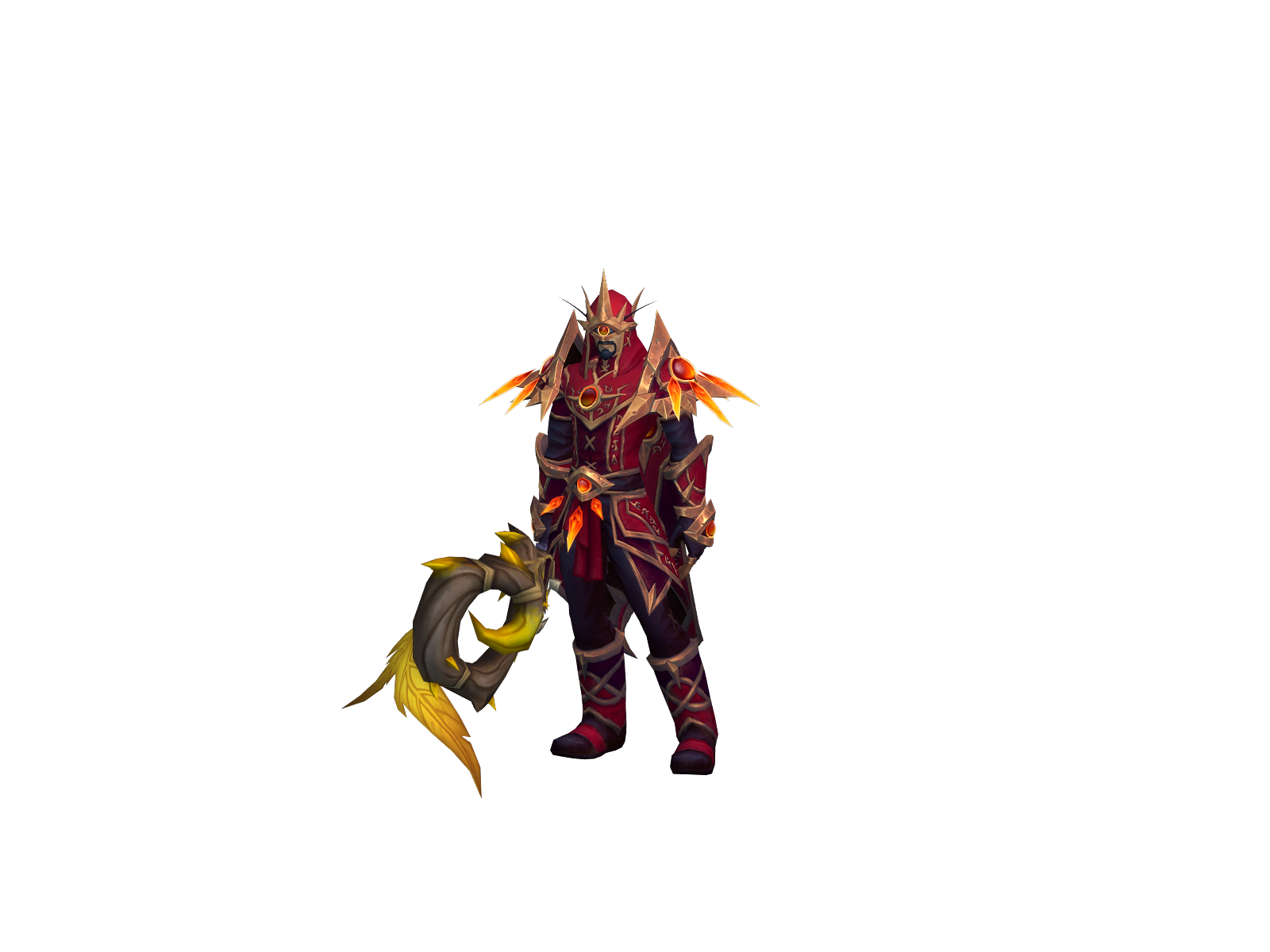 Bayolador 3D character render