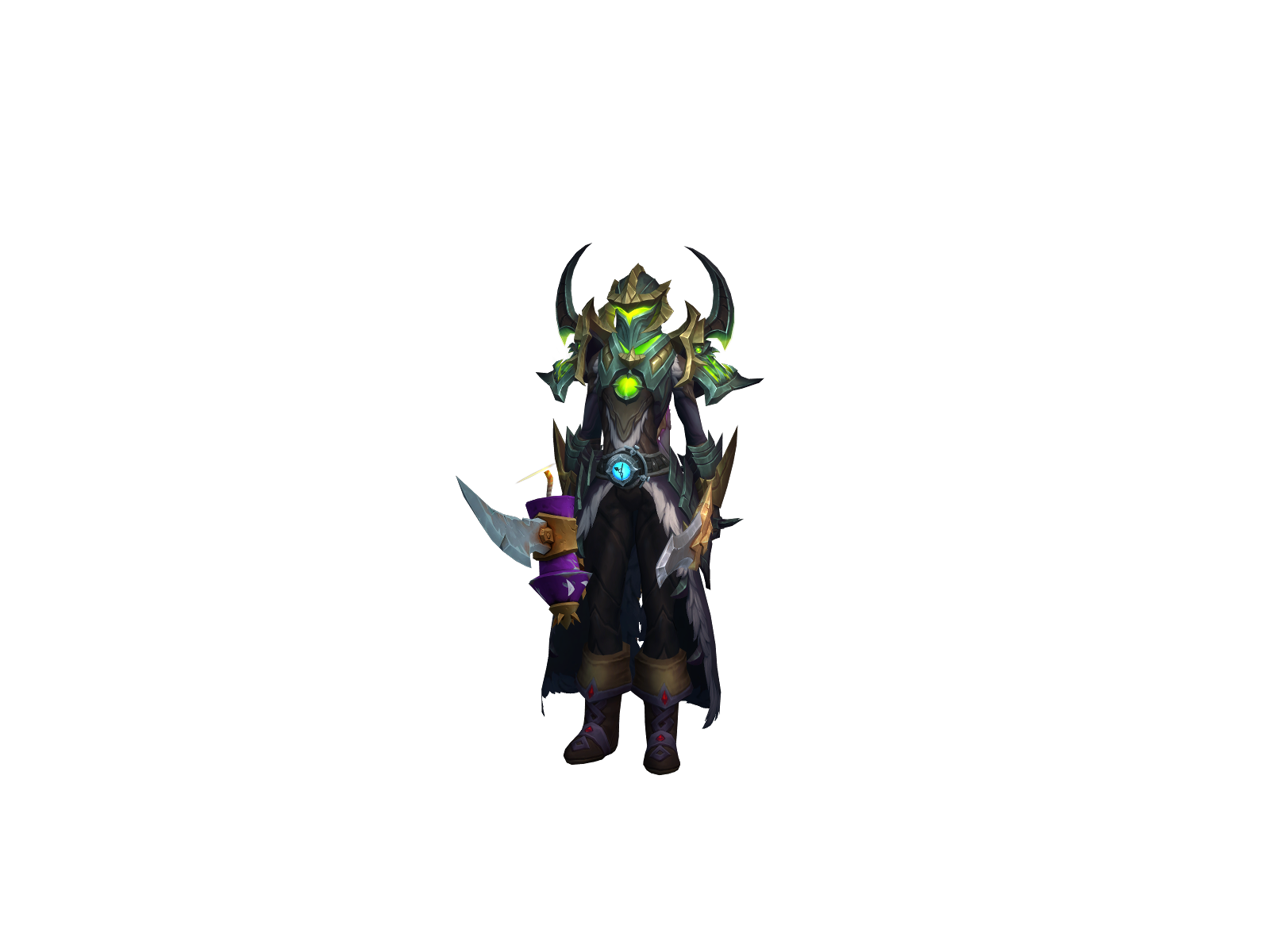 Blackspell WoW character banner