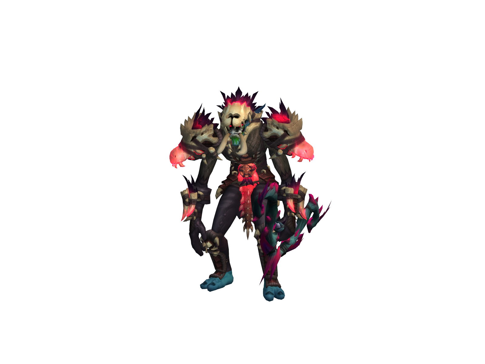 Toxichunterx 3D character render
