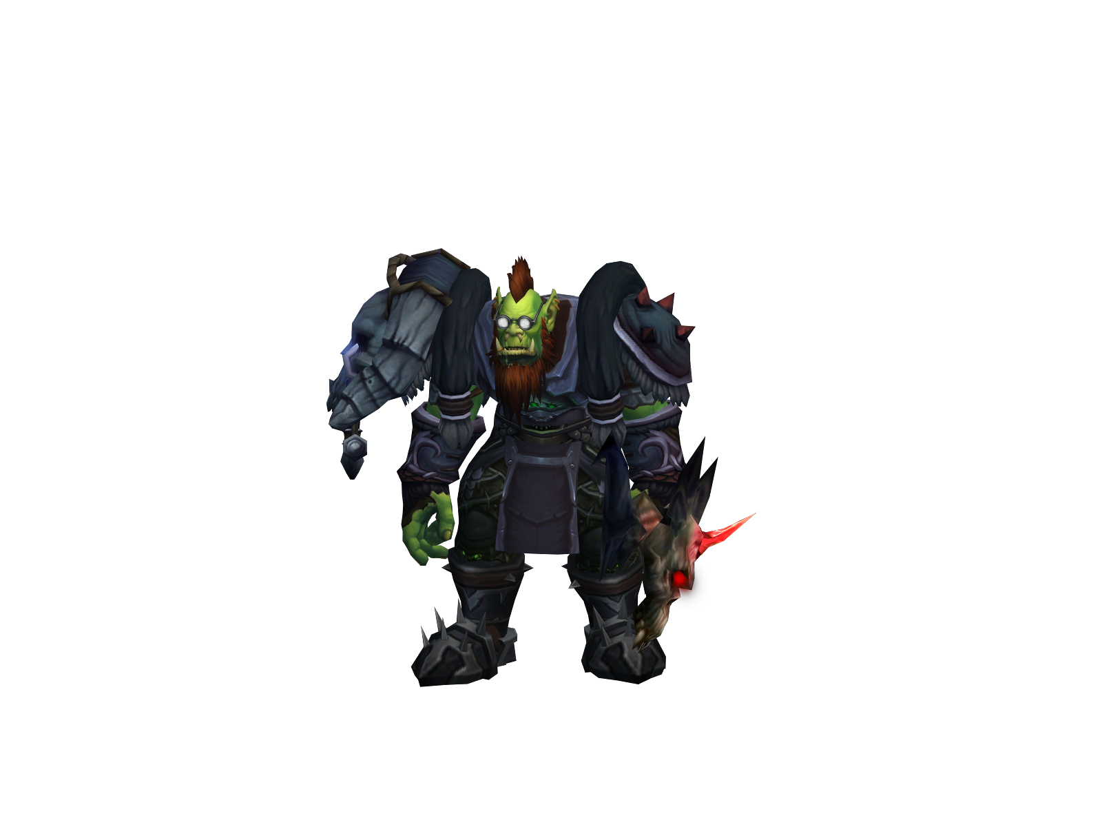 Iceposeidon 3D character render