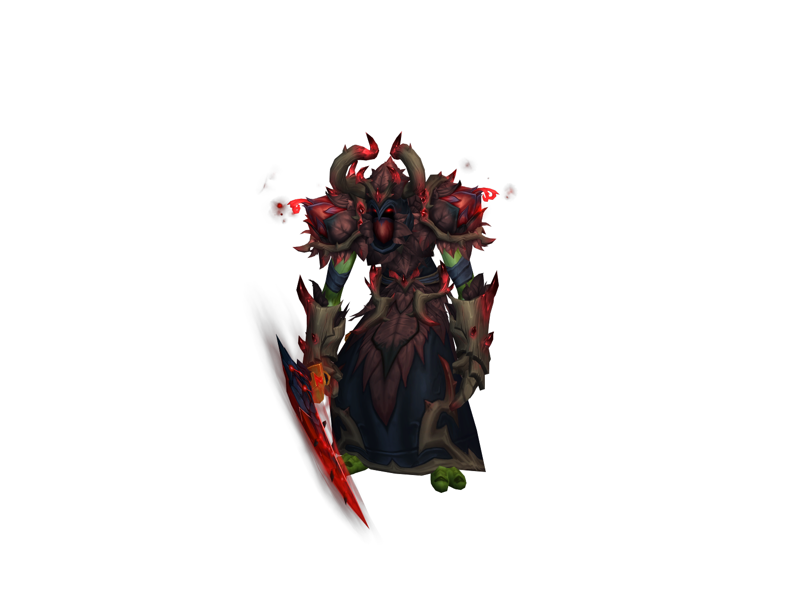 Unbalanced 3D character render