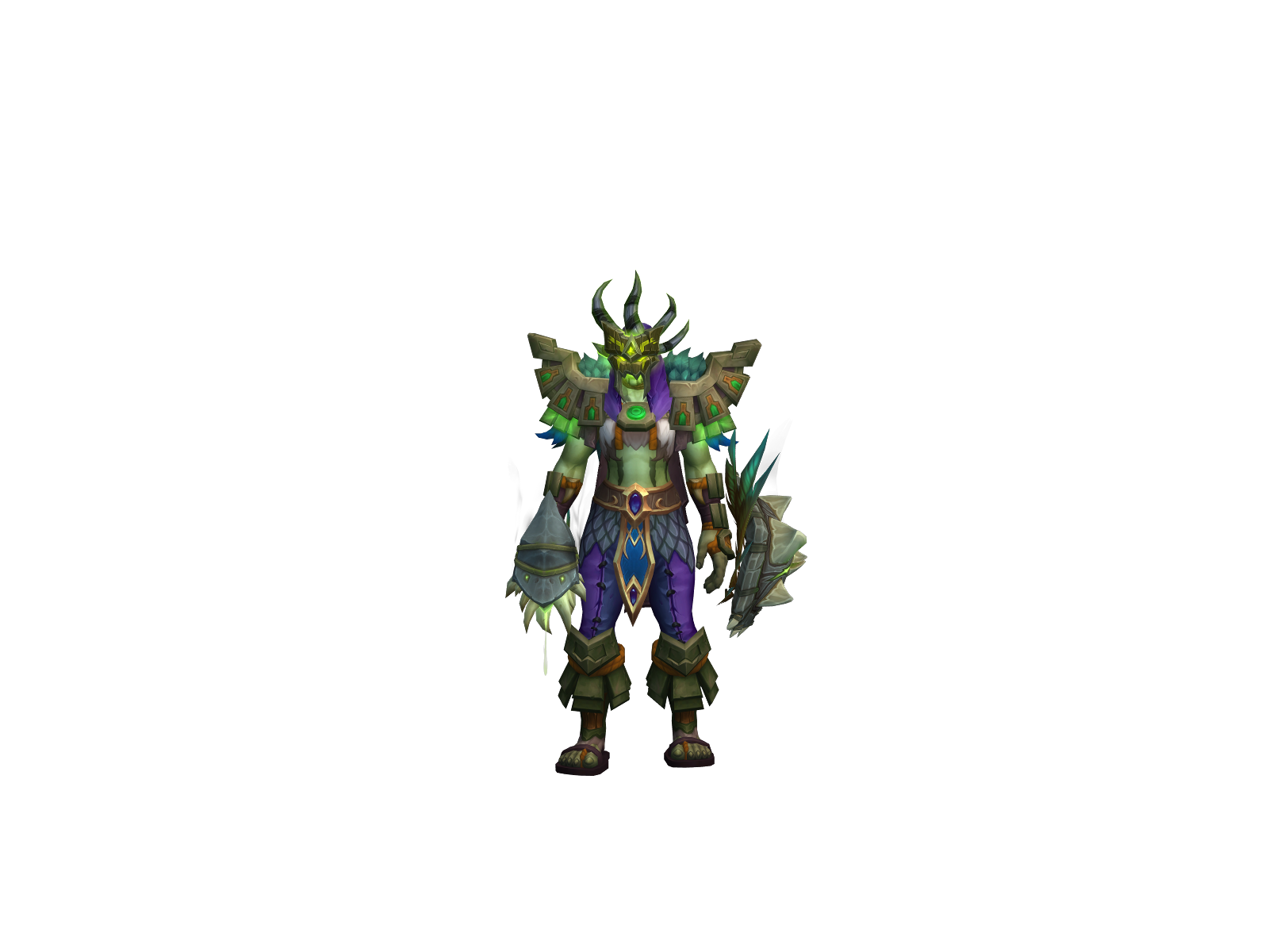 Chaotia 3D character render
