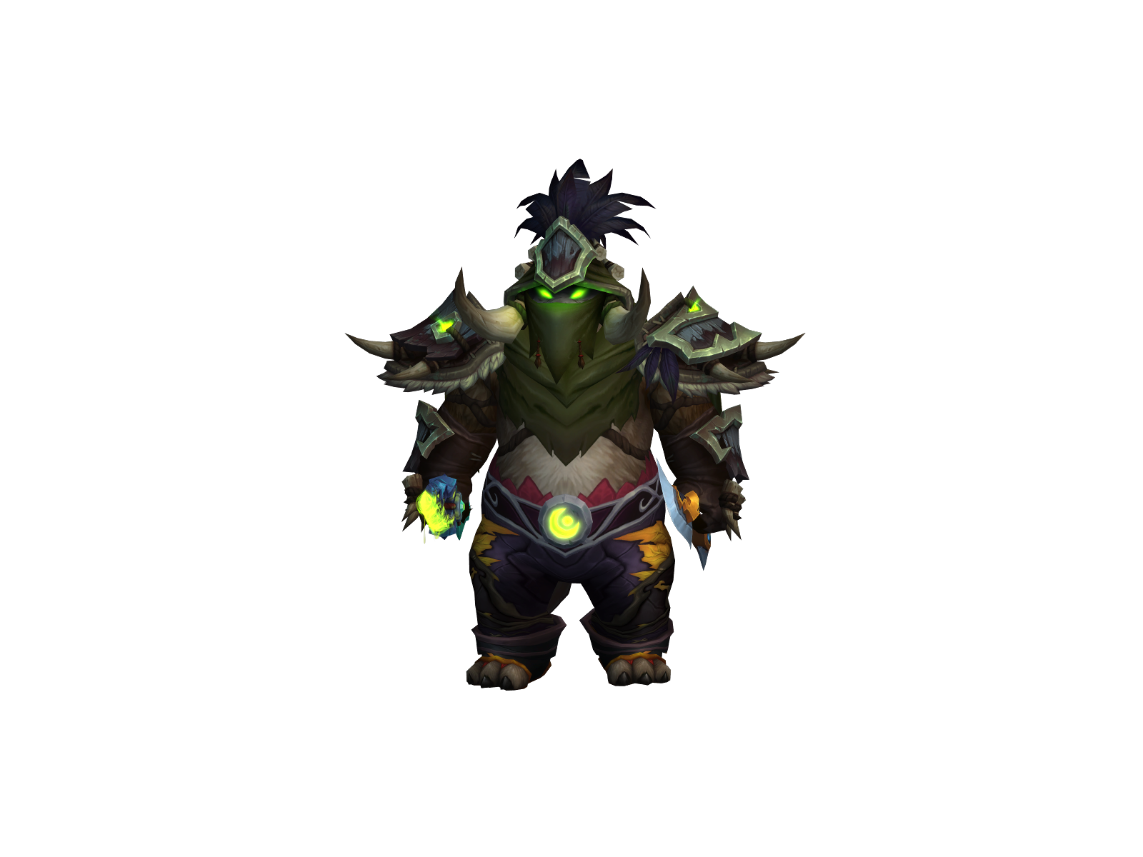 Mywarlock character render