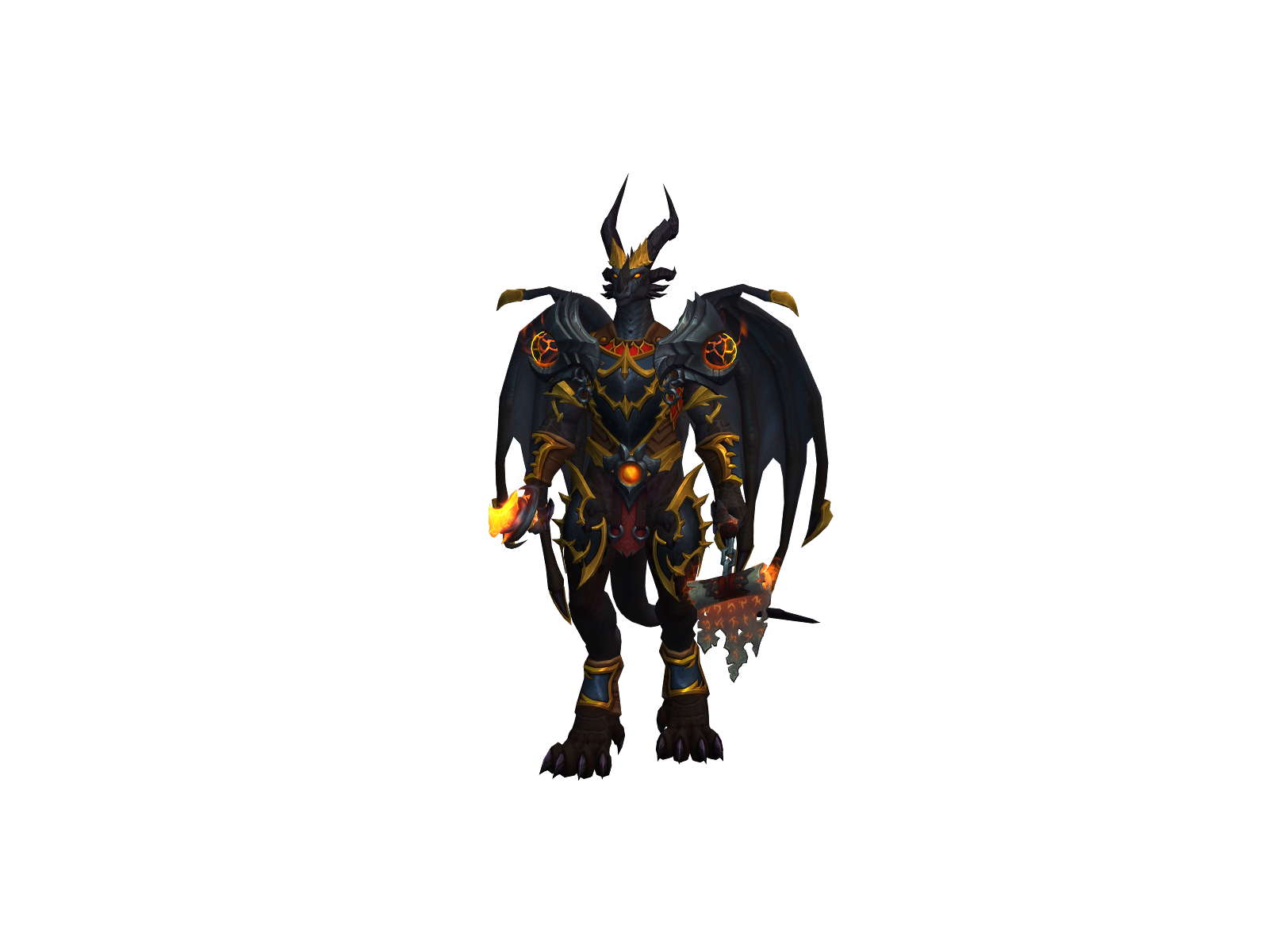 Aentharion 3D character render