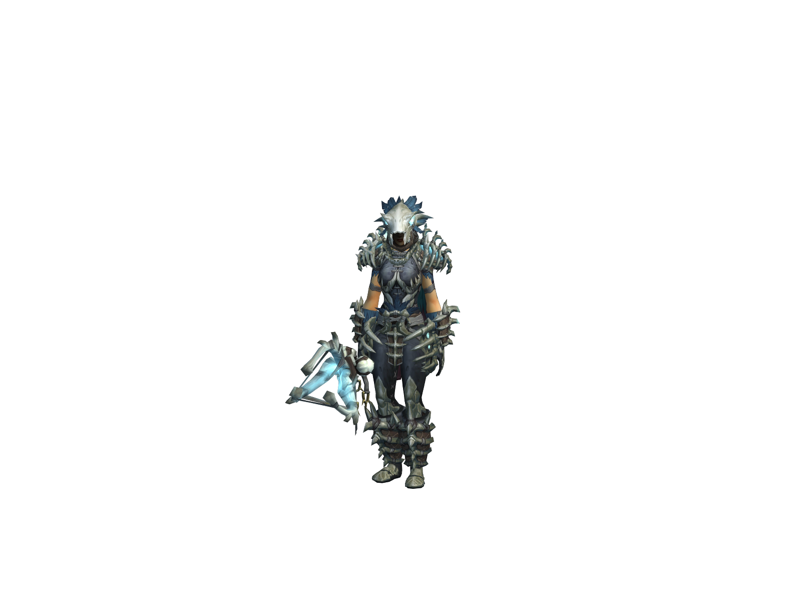 Bodoc 3D character render