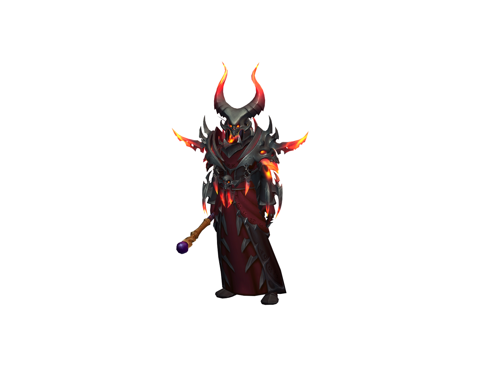 Viraborne 3D character render