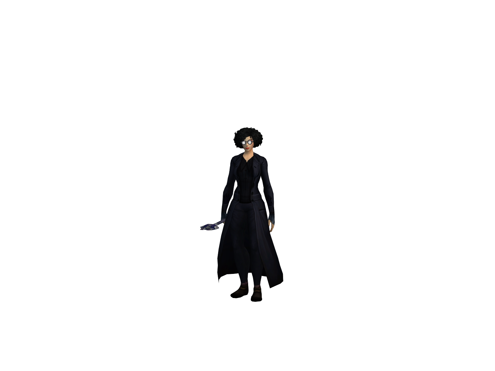 Delliee 3D character render