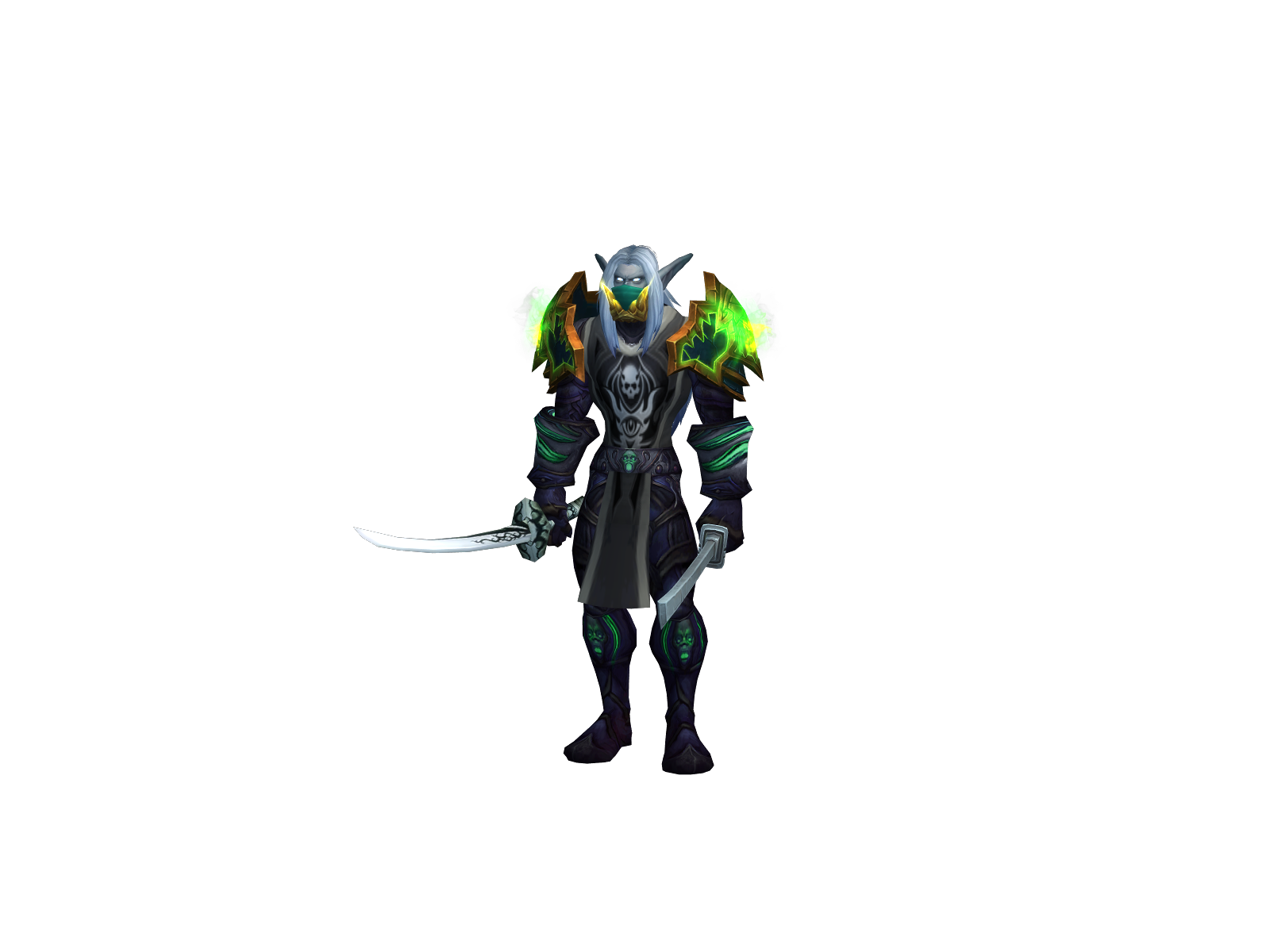Shobek 3D character render