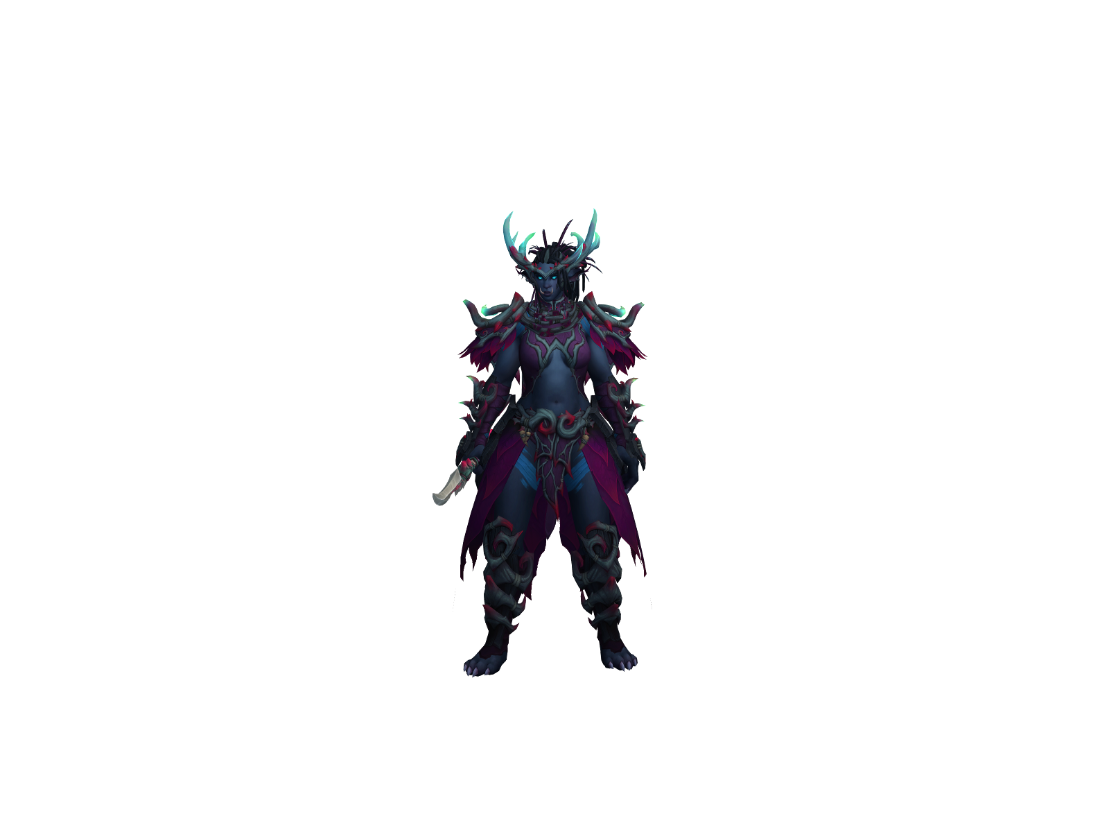 Arcanaslit 3D character render