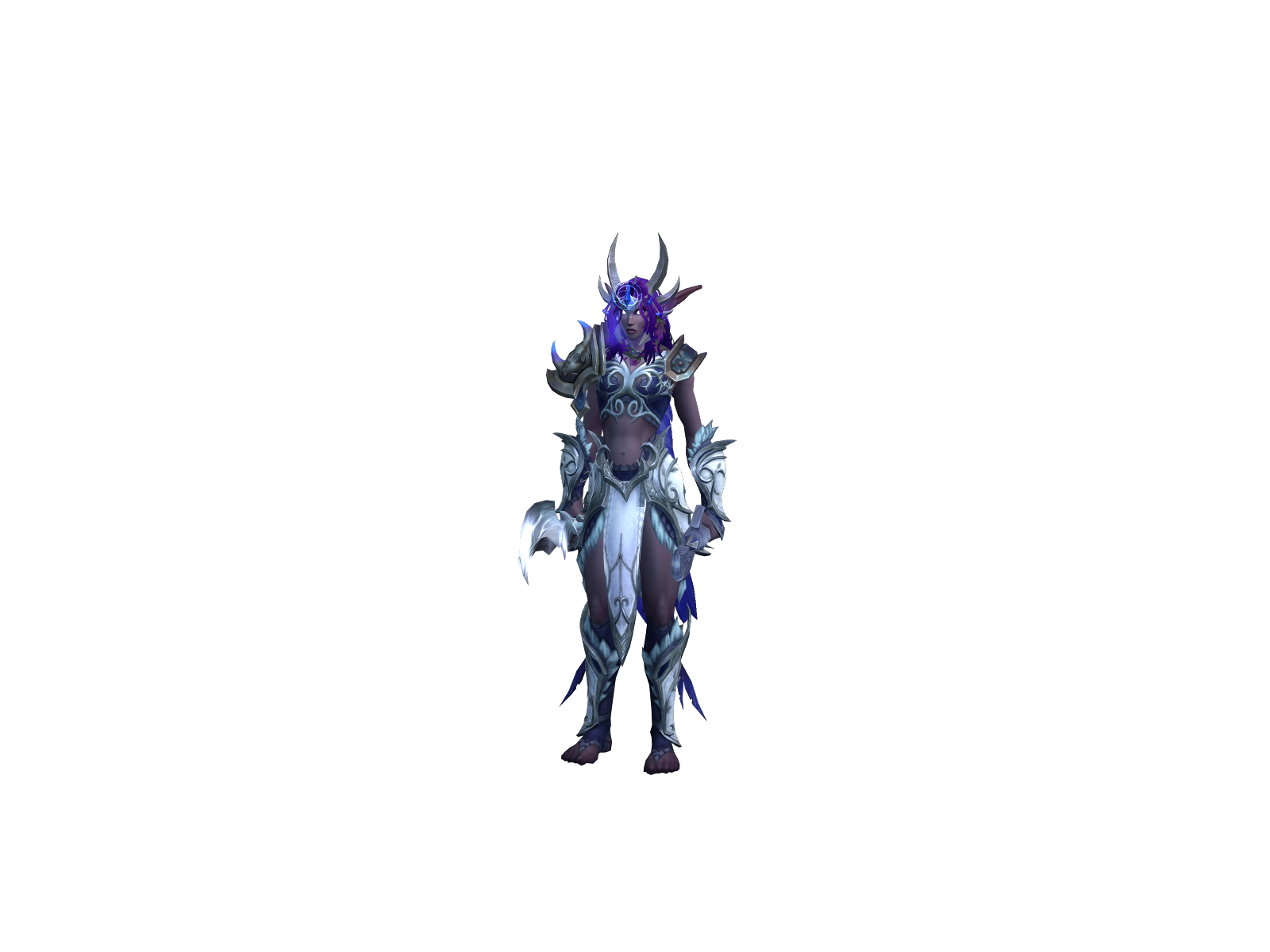 Lunaræ 3D character render