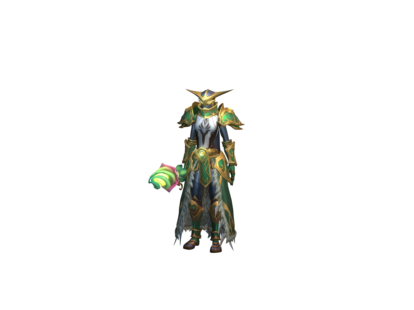 Bodach 3D character render