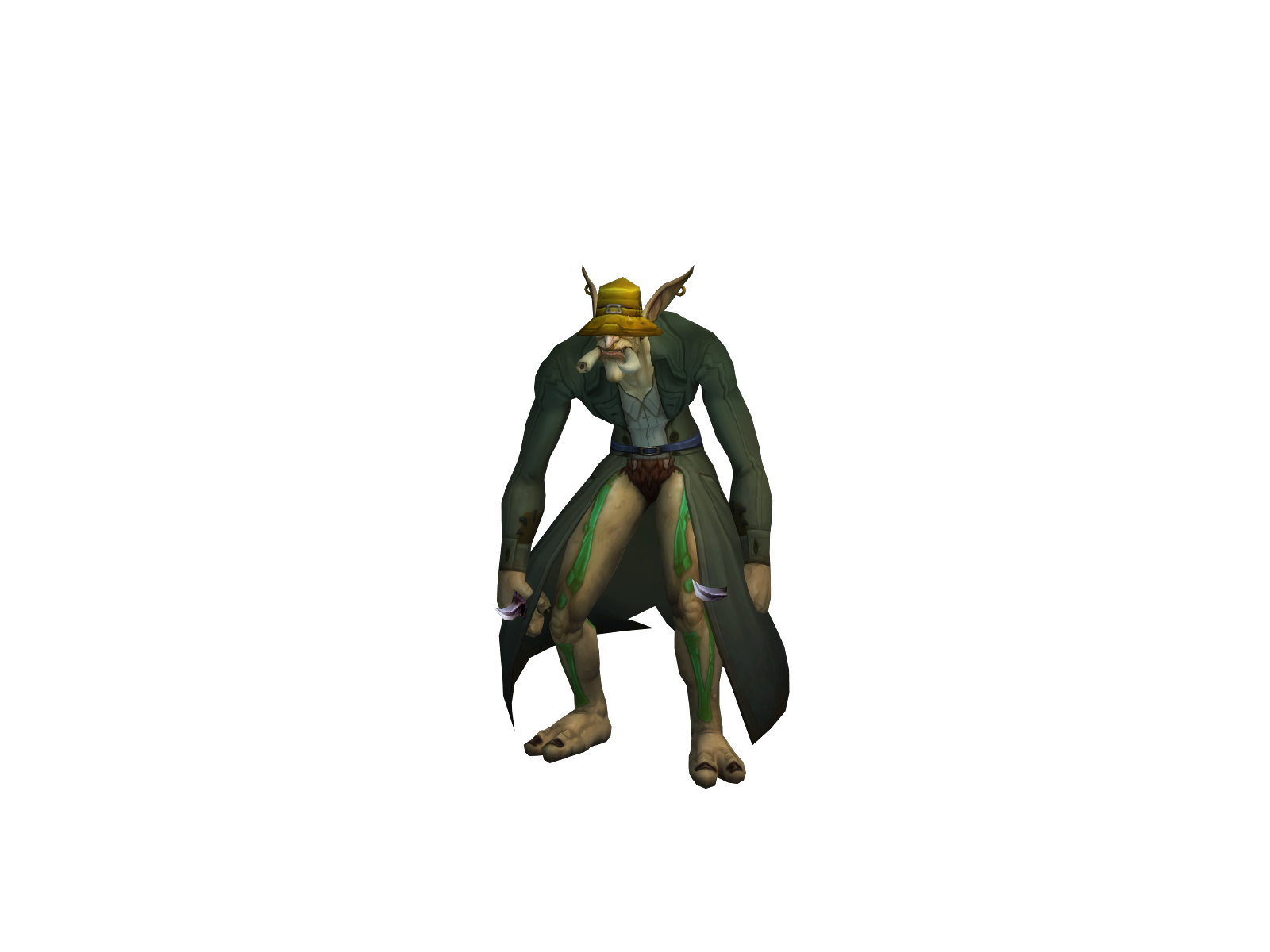 Gazzeryou 3D character render
