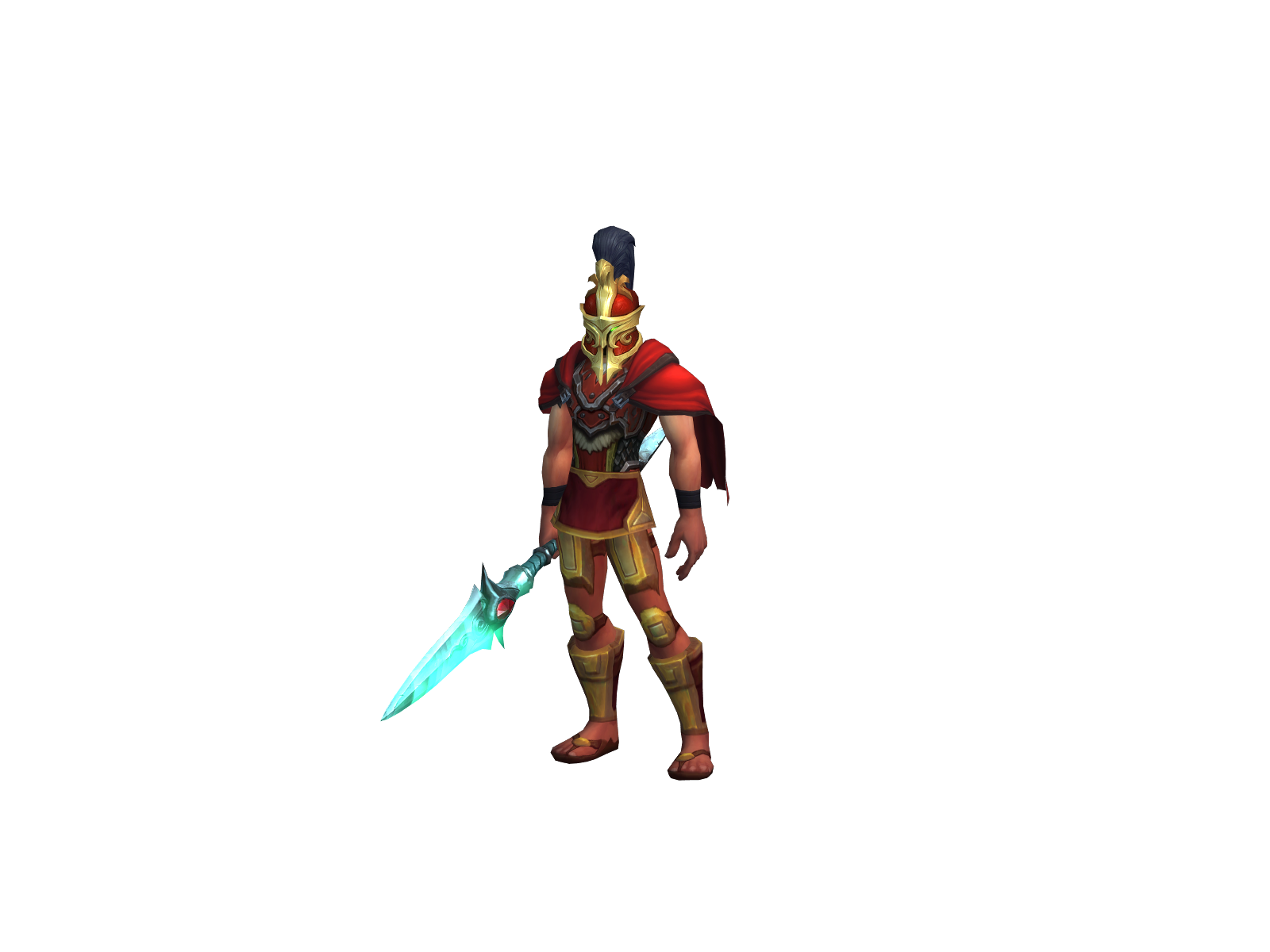 Maiyr 3D character render