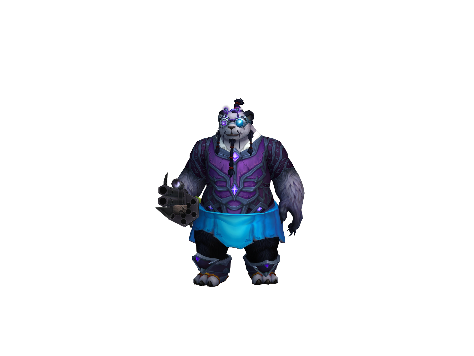 Däß 3D character render