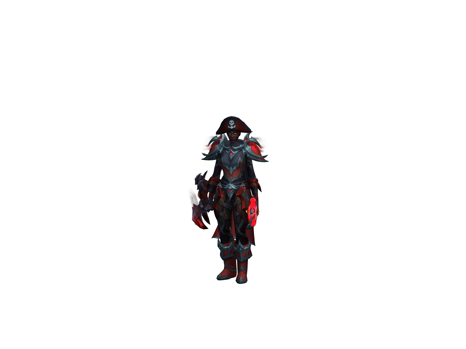 Hakai 3D character render