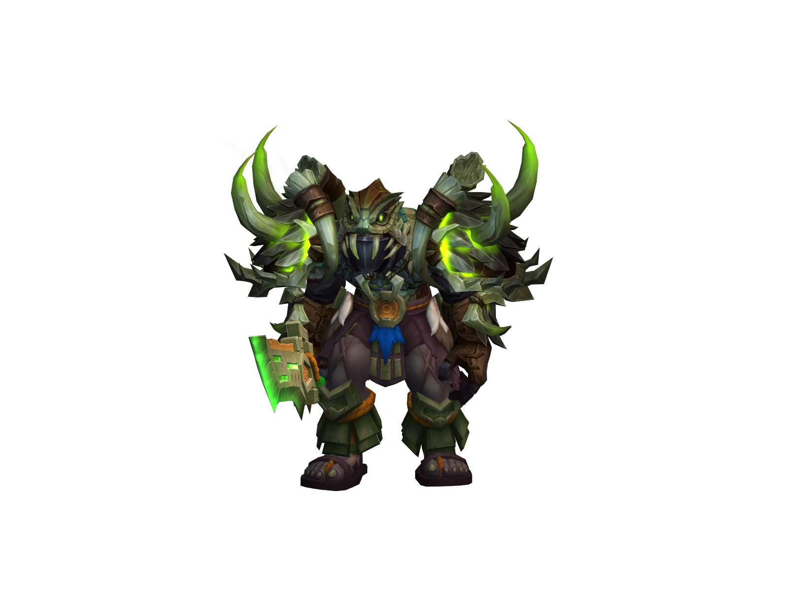 Inbrush 3D character render