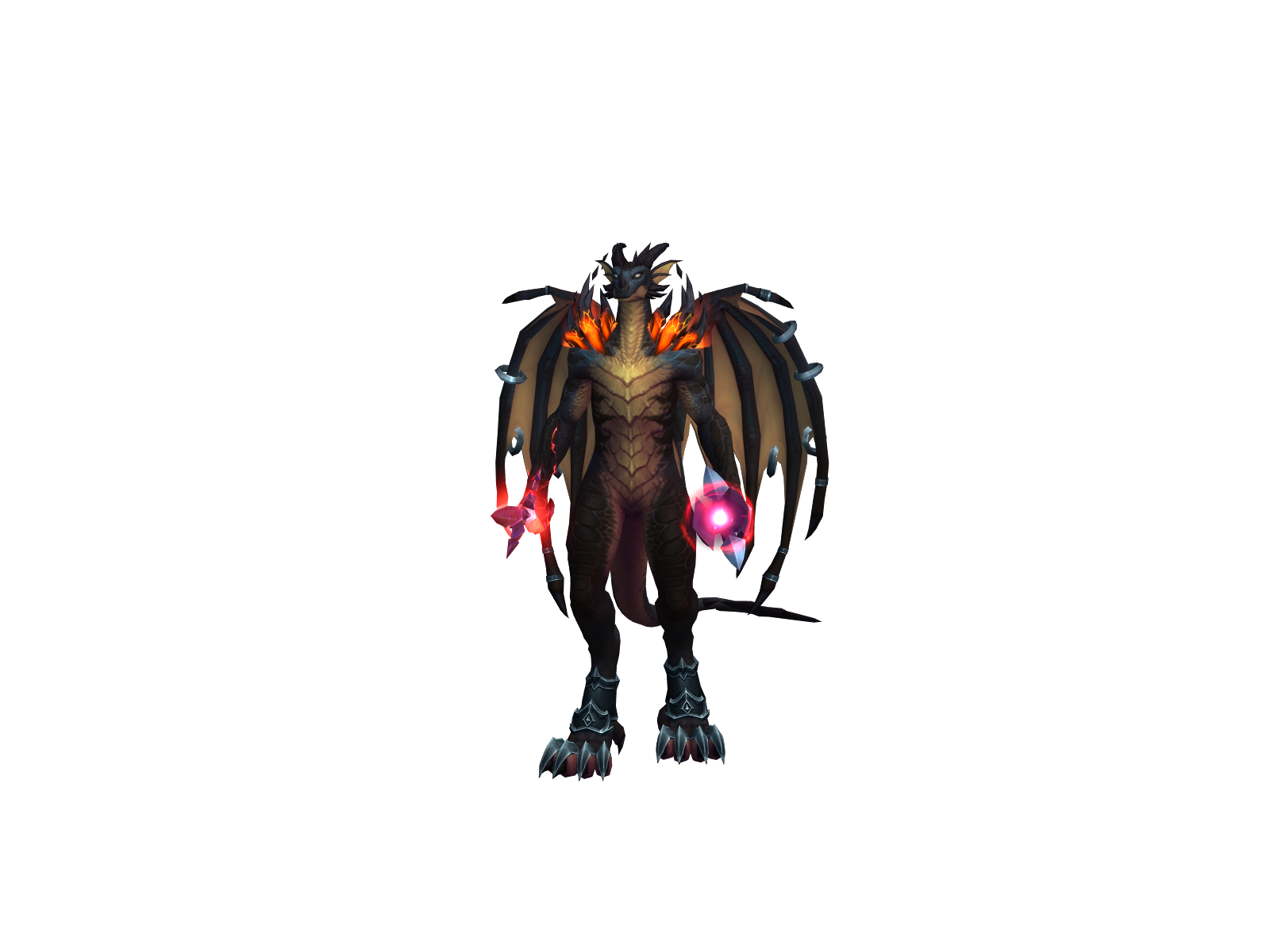 Sorcerous 3D character render