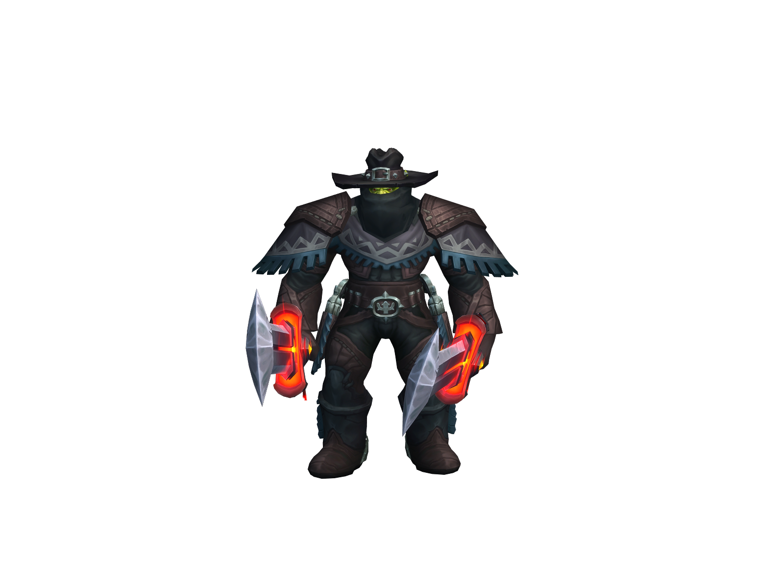Mordecae 3D character render