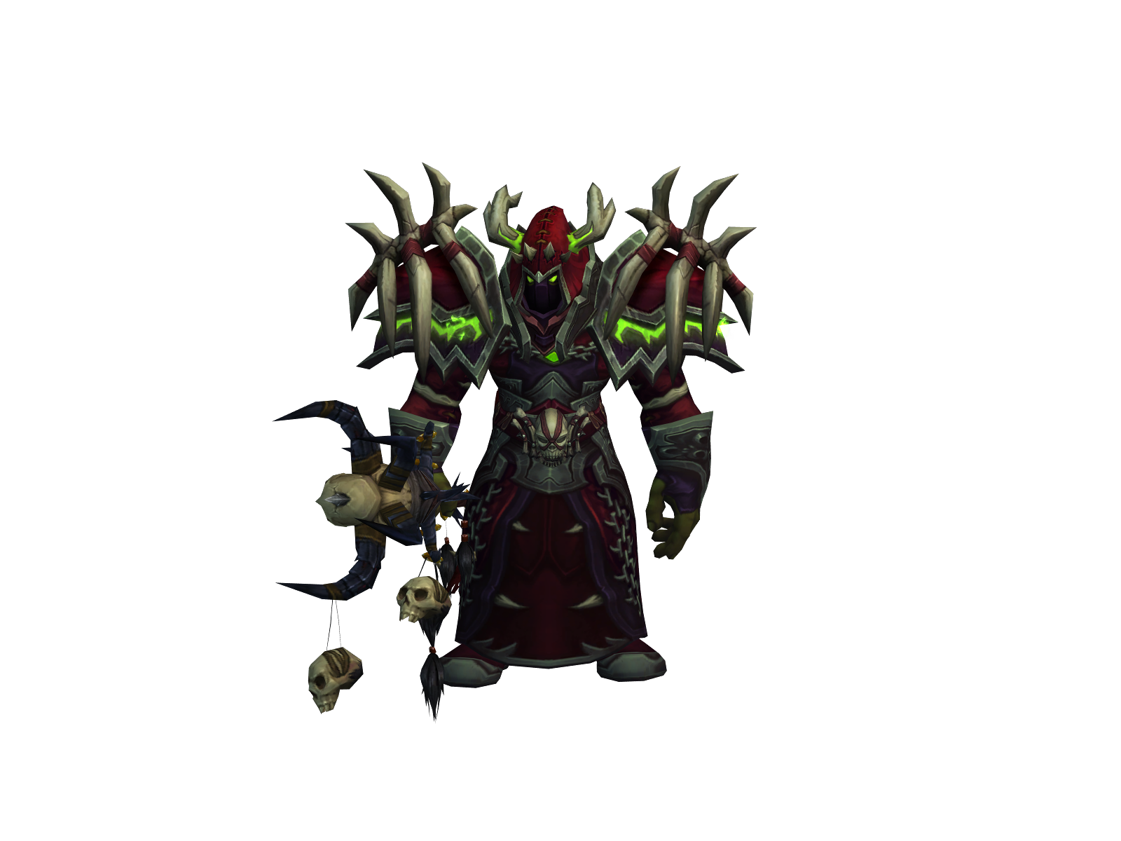 Enfurno 3D character render