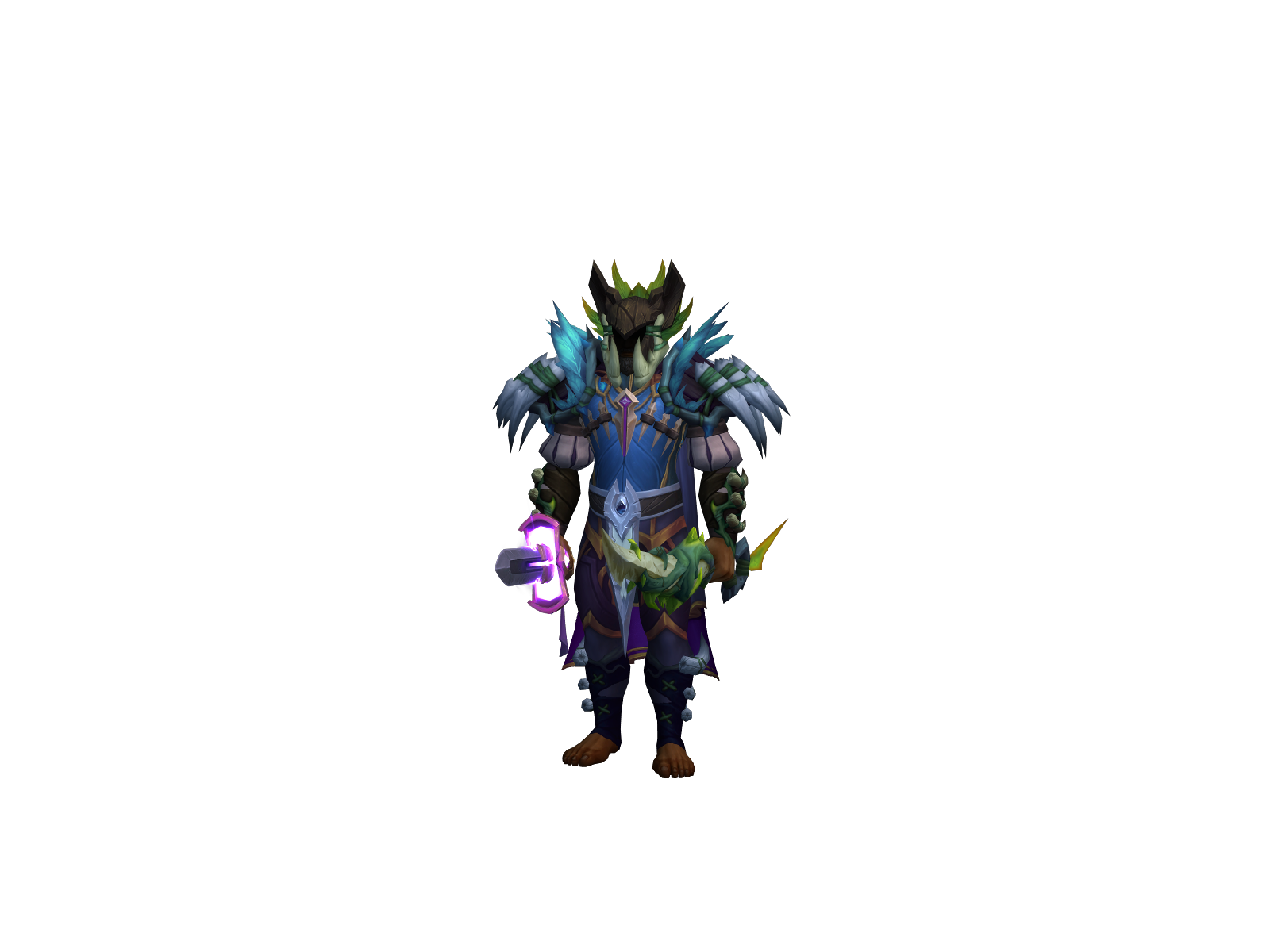 Gongieman 3D character render