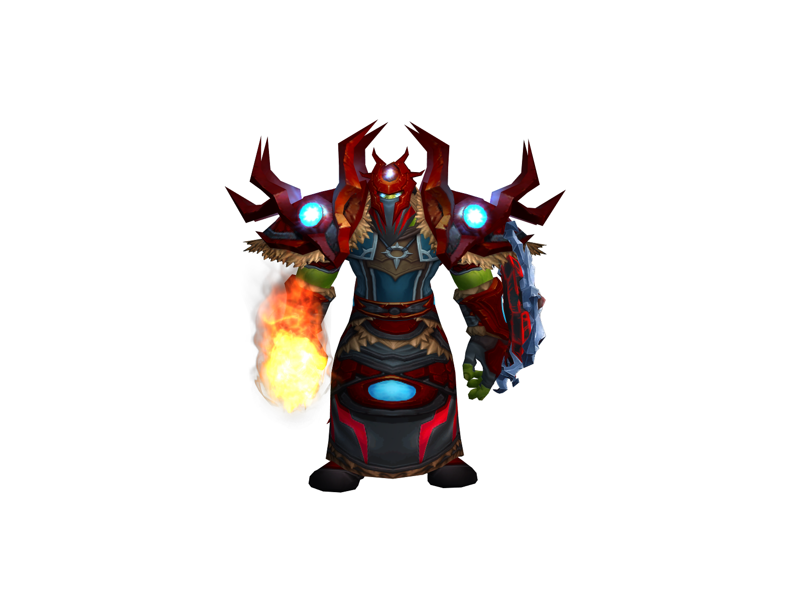 Leviathan 3D character render
