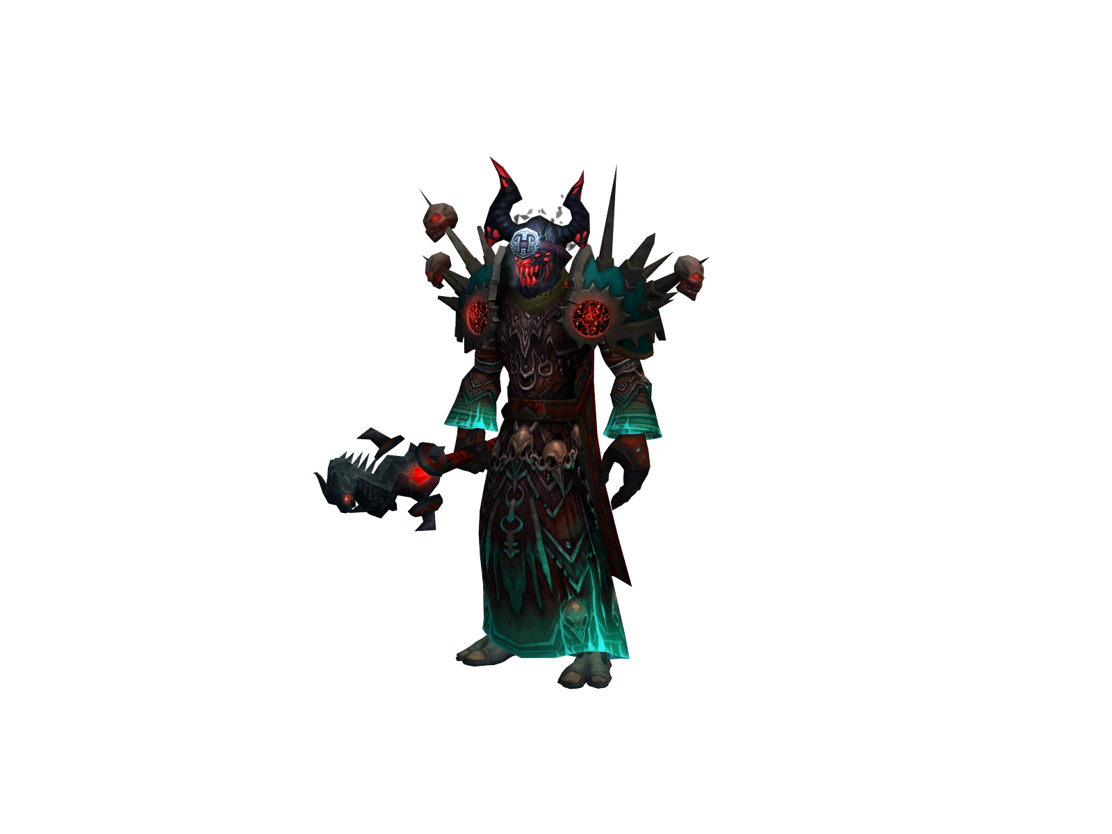 Greendaddy 3D character render