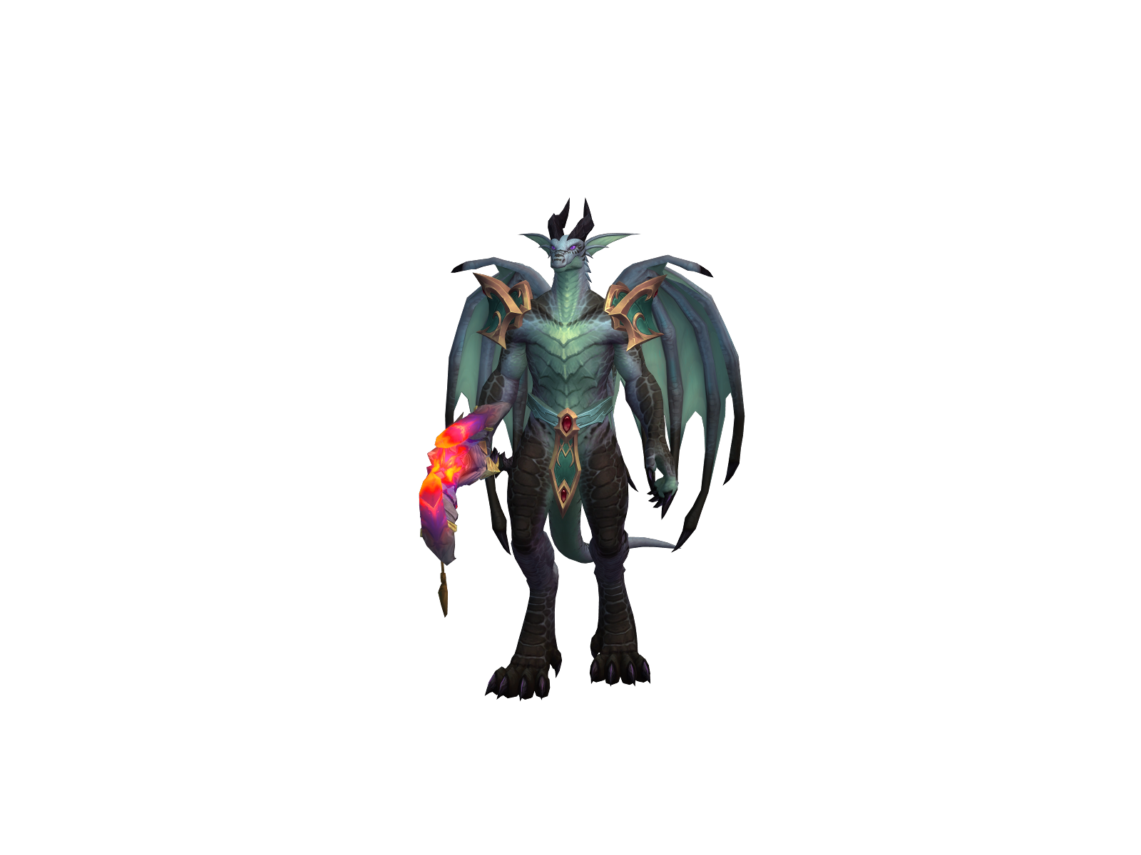Gwok 3D character render