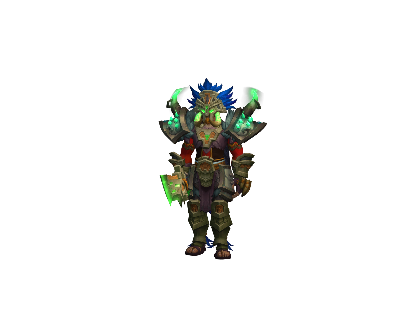 Ppriscus 3D character render