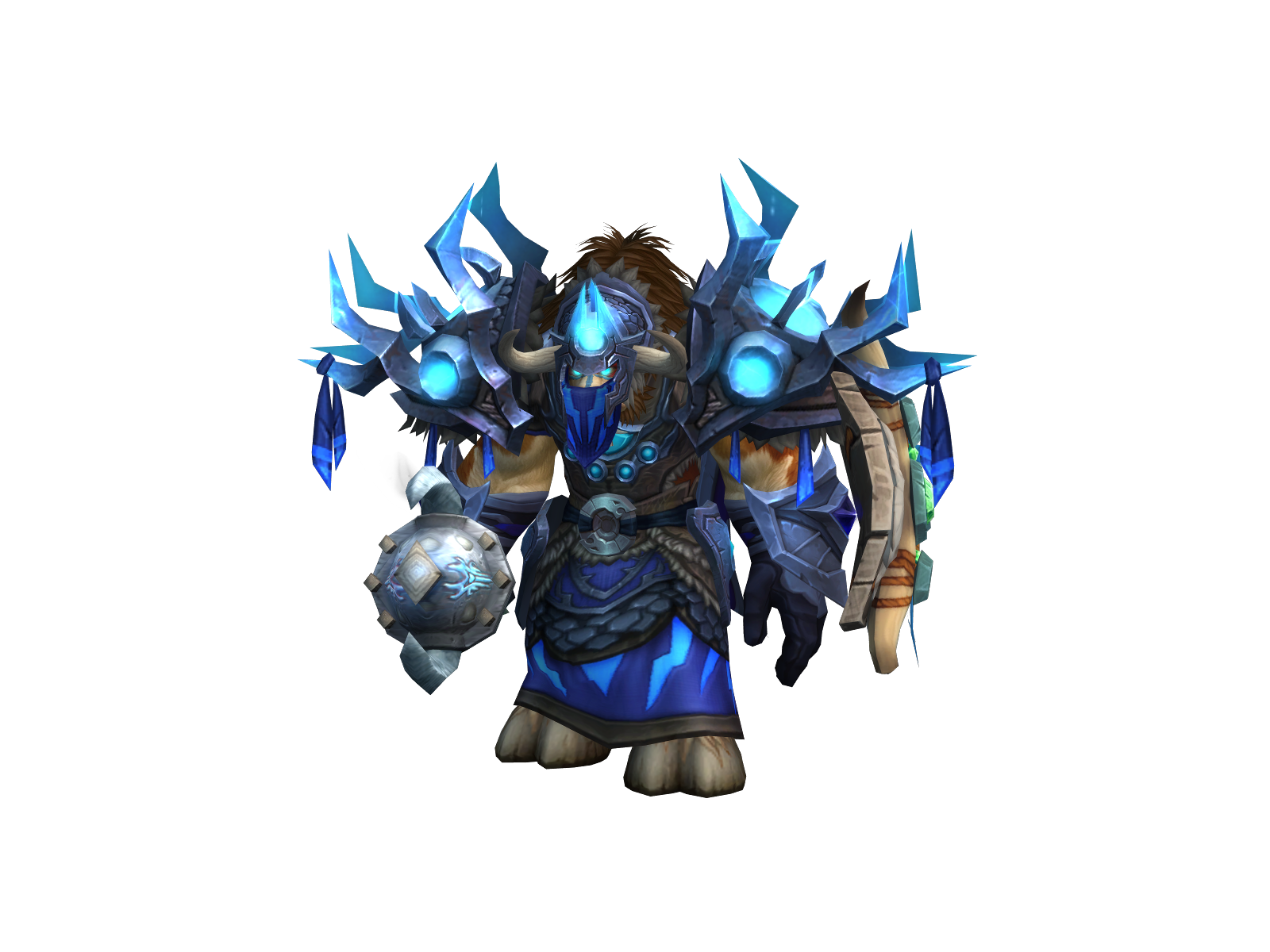 Bullvaner 3D character render