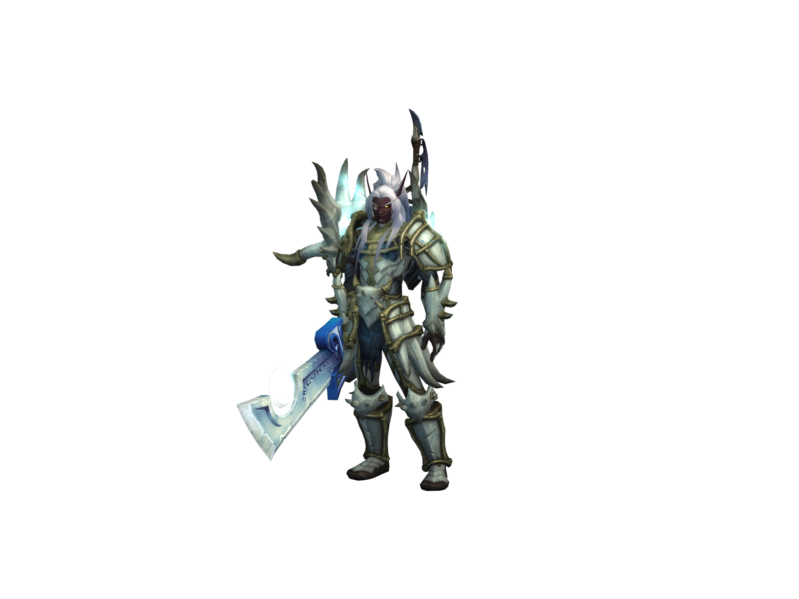 Glaceous 3D character render