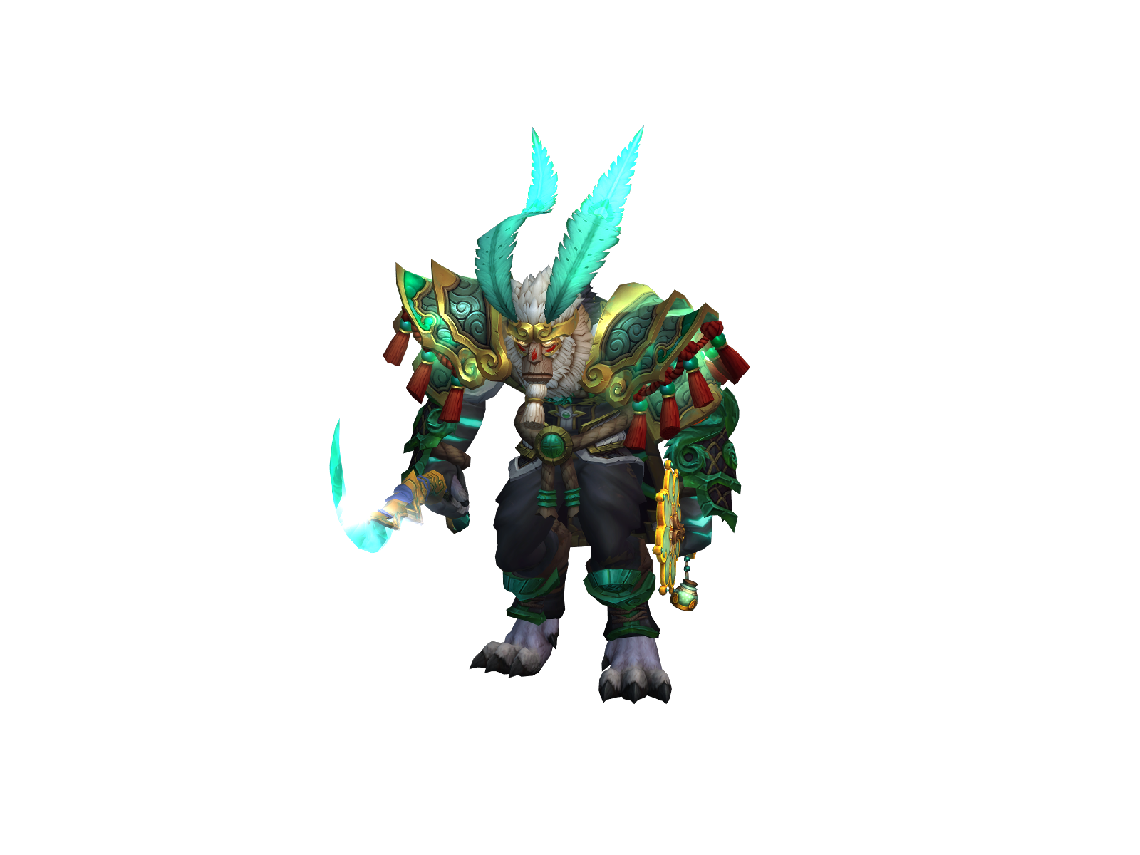 Tradrick 3D character render
