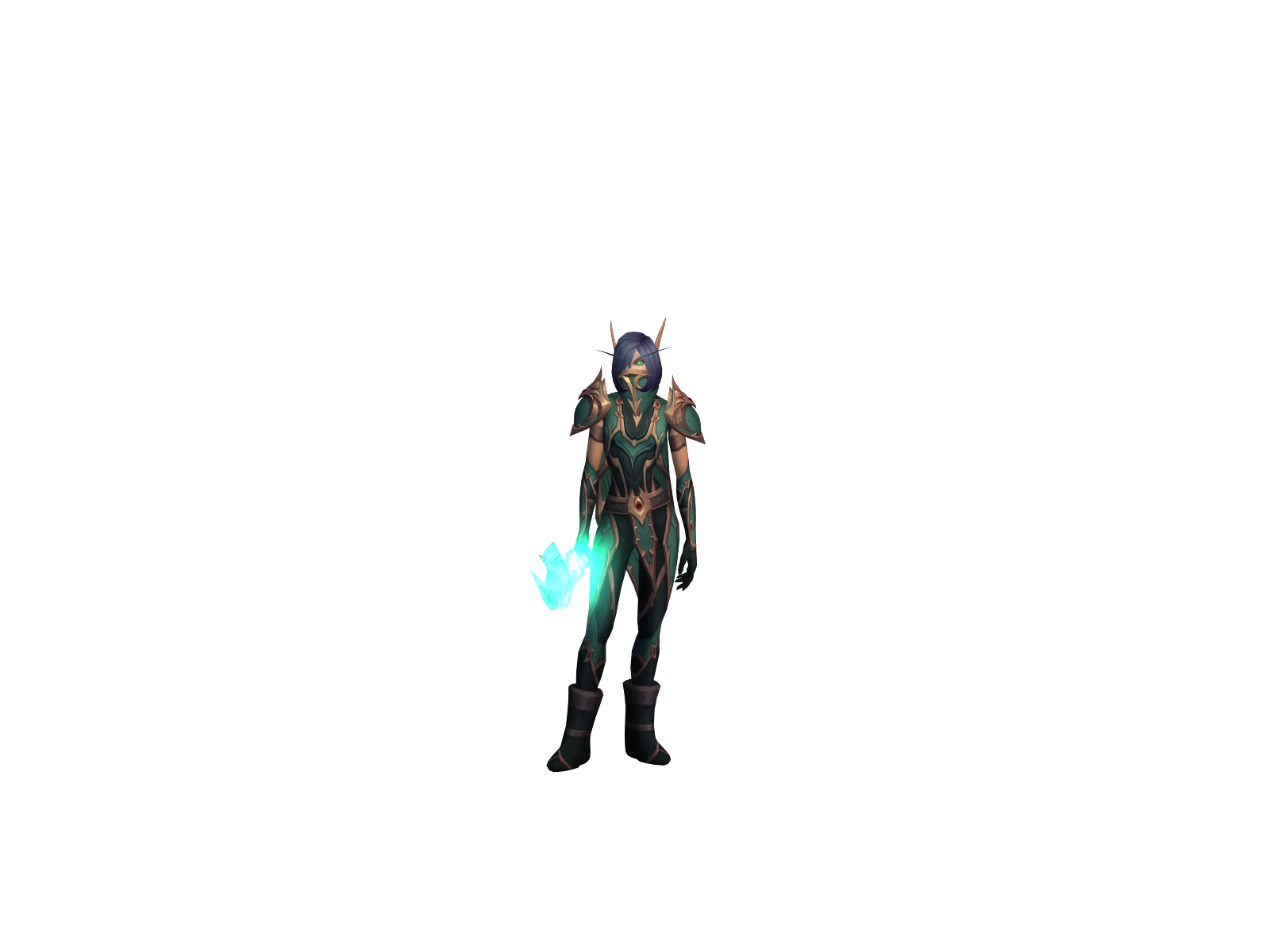 Branchie 3D character render