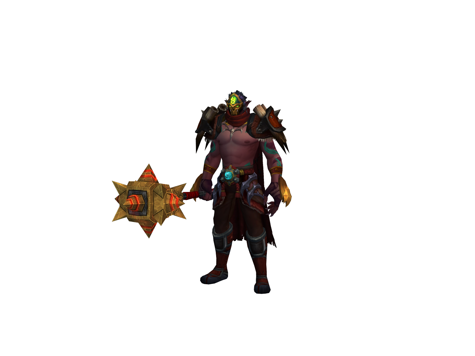 Aypock 3D character render