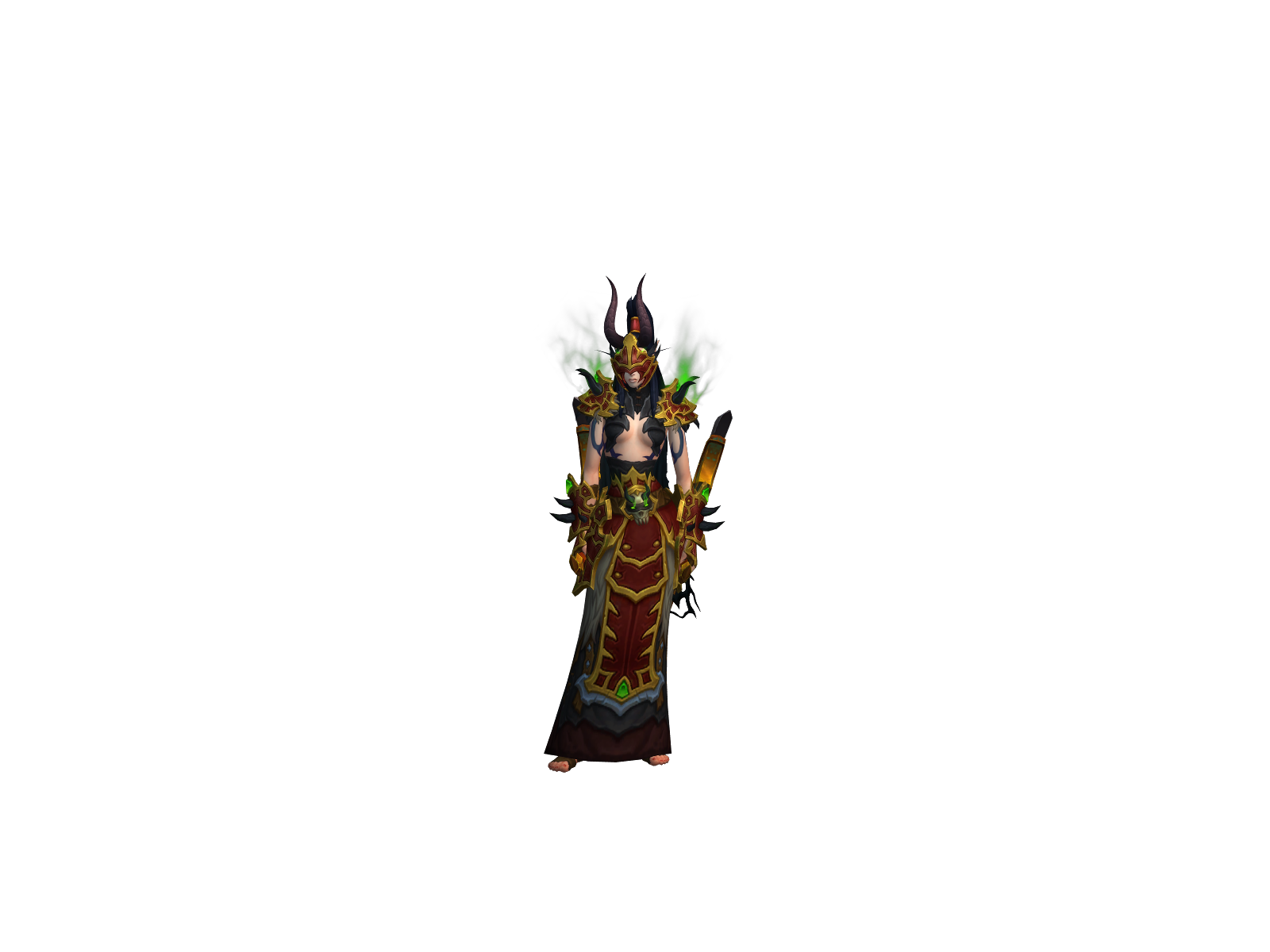 Rallidra 3D character render