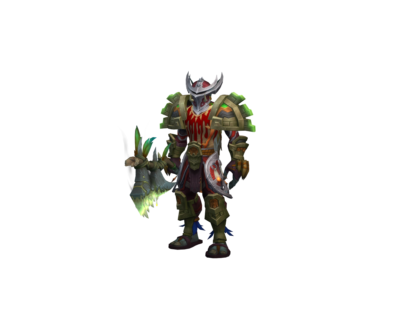 Subwaste 3D character render