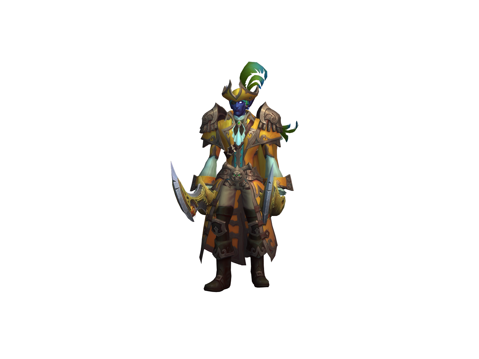 Capnstab 3D character render