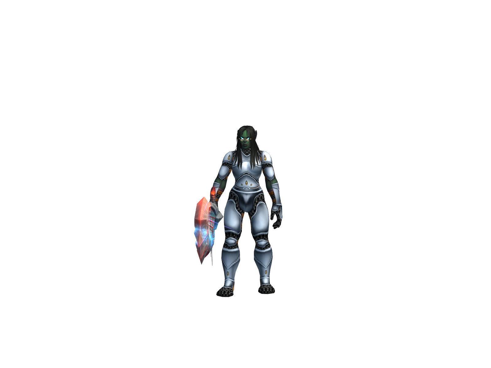 Chrís 3D character render
