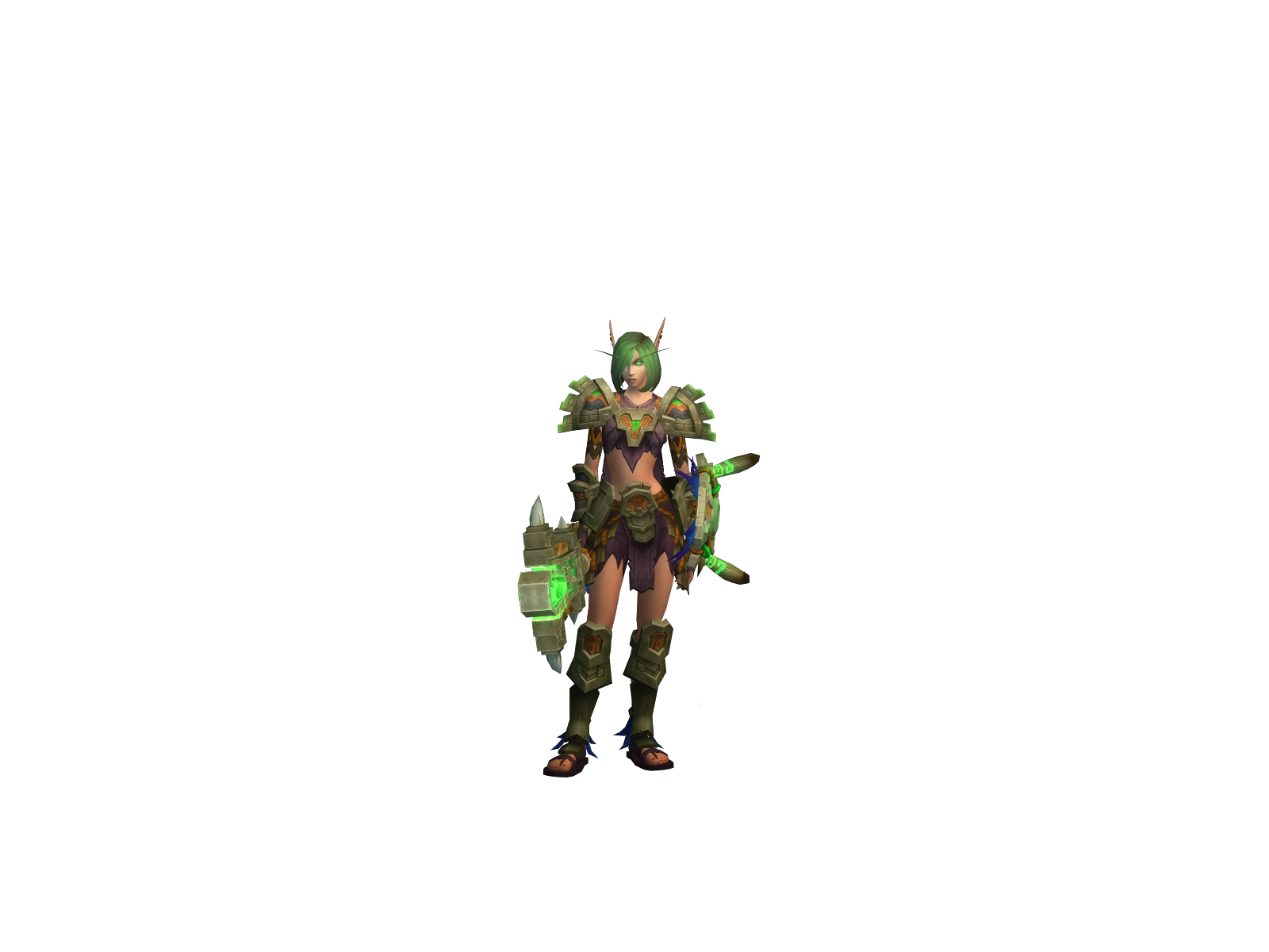 Dagirl 3D character render
