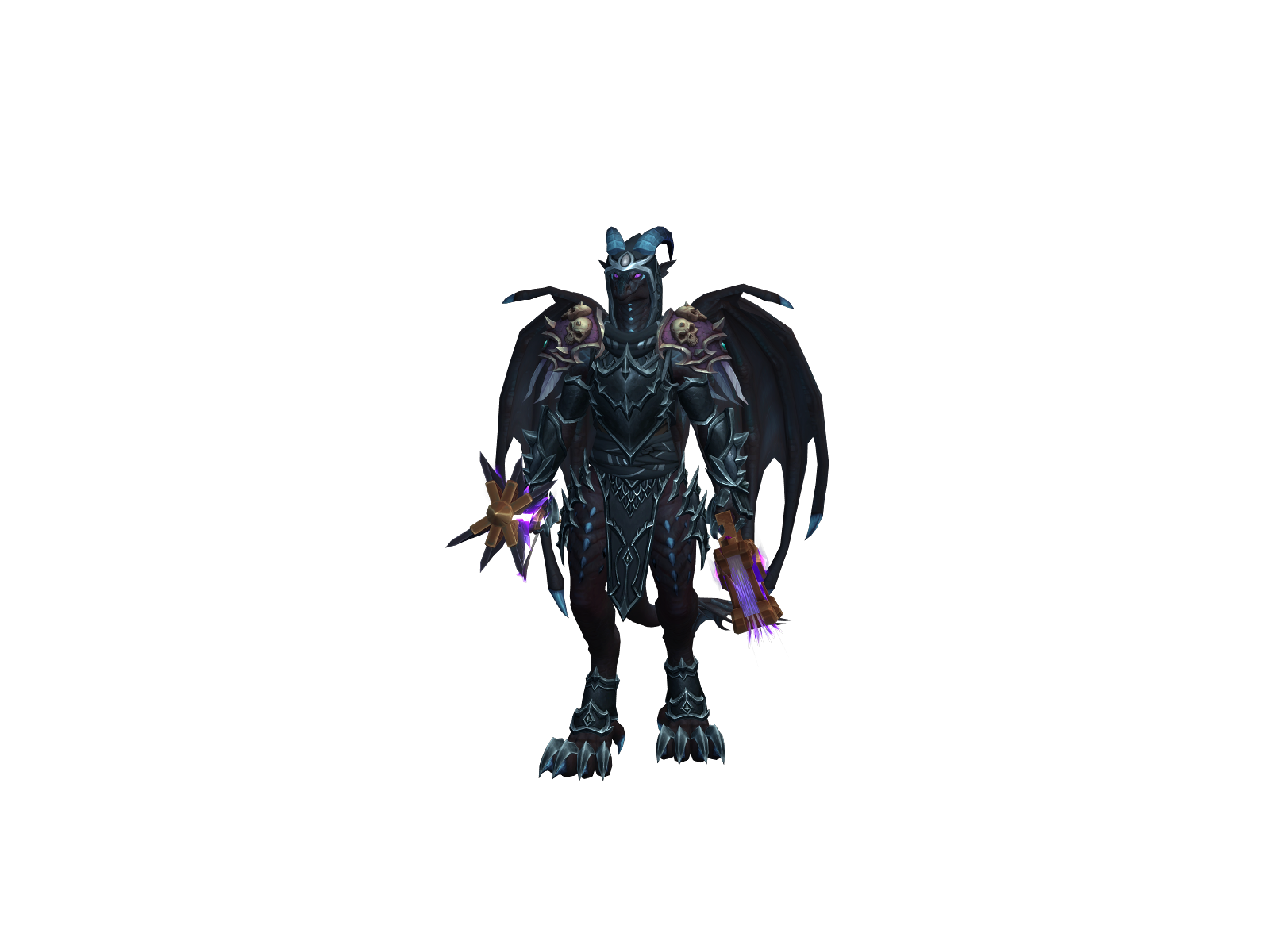 Purplizor 3D character render